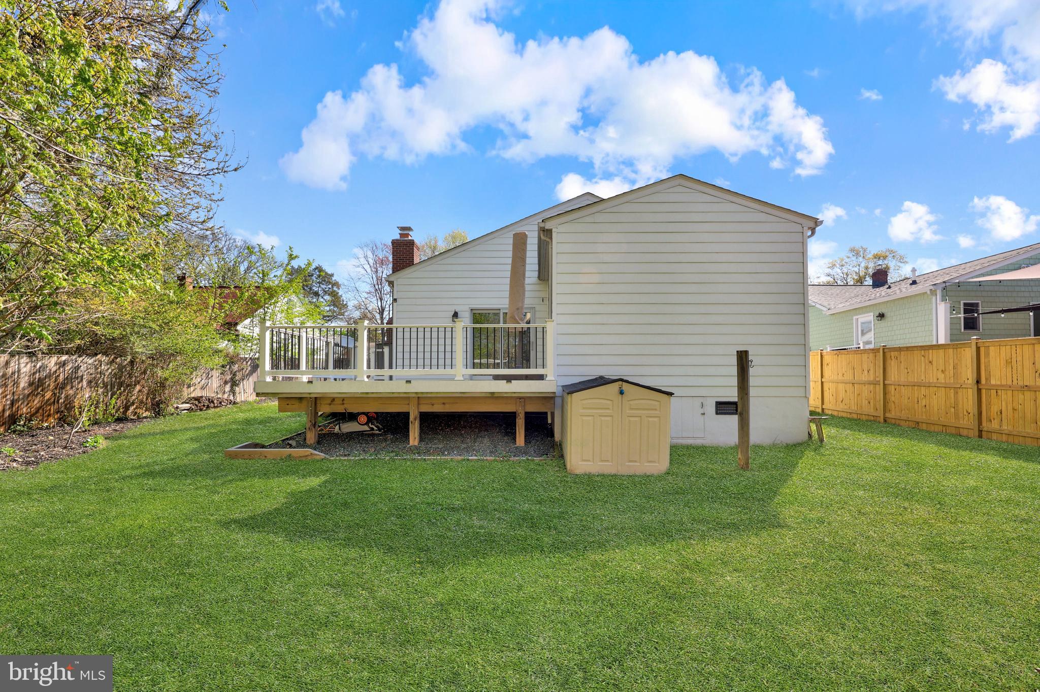 9106 Battle Street Manassas, VA 20110 - Photo 46 of 50 a view of a house with a backyard