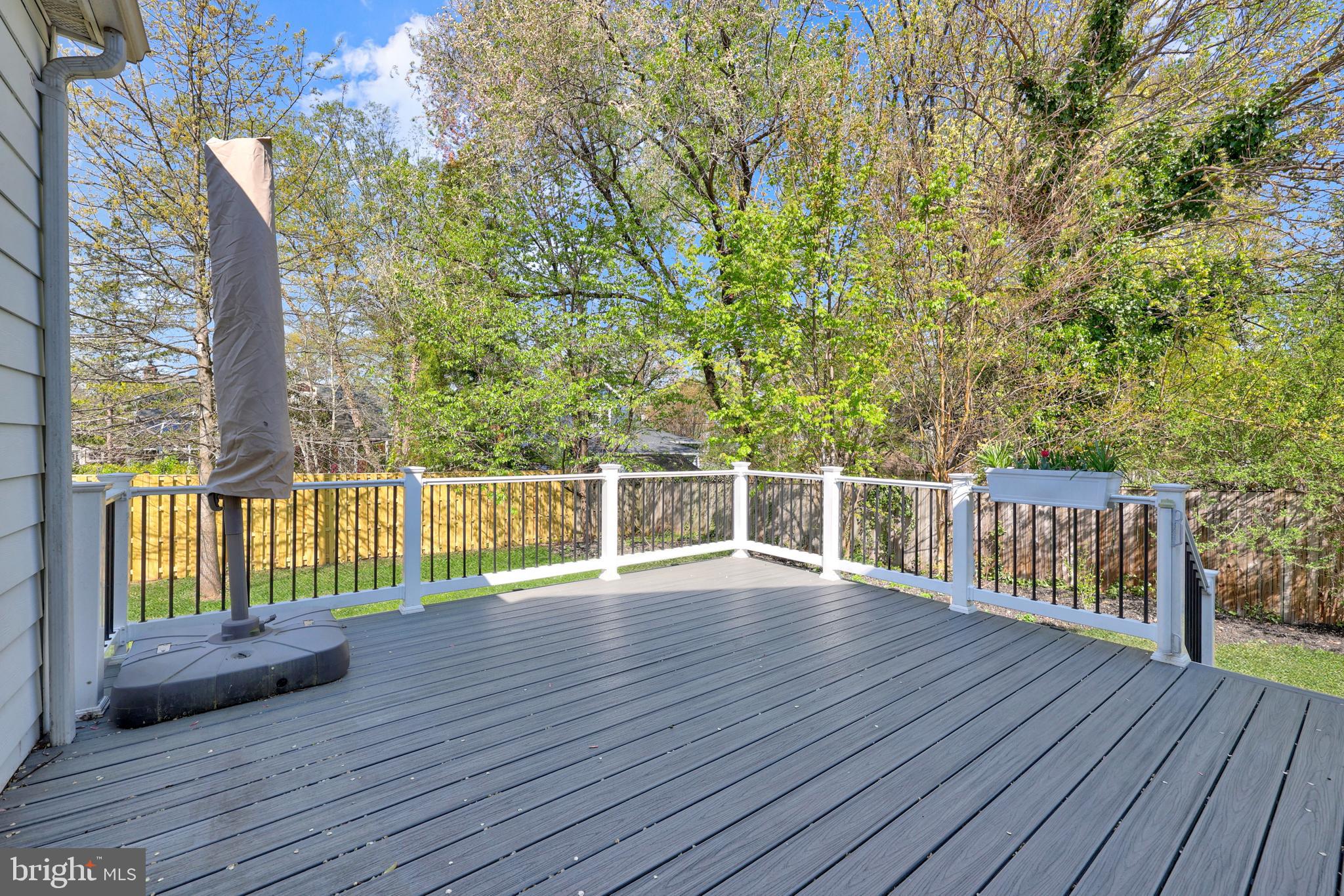 9106 Battle Street Manassas, VA 20110 - Photo 49 of 50 a view of a balcony with wooden floor