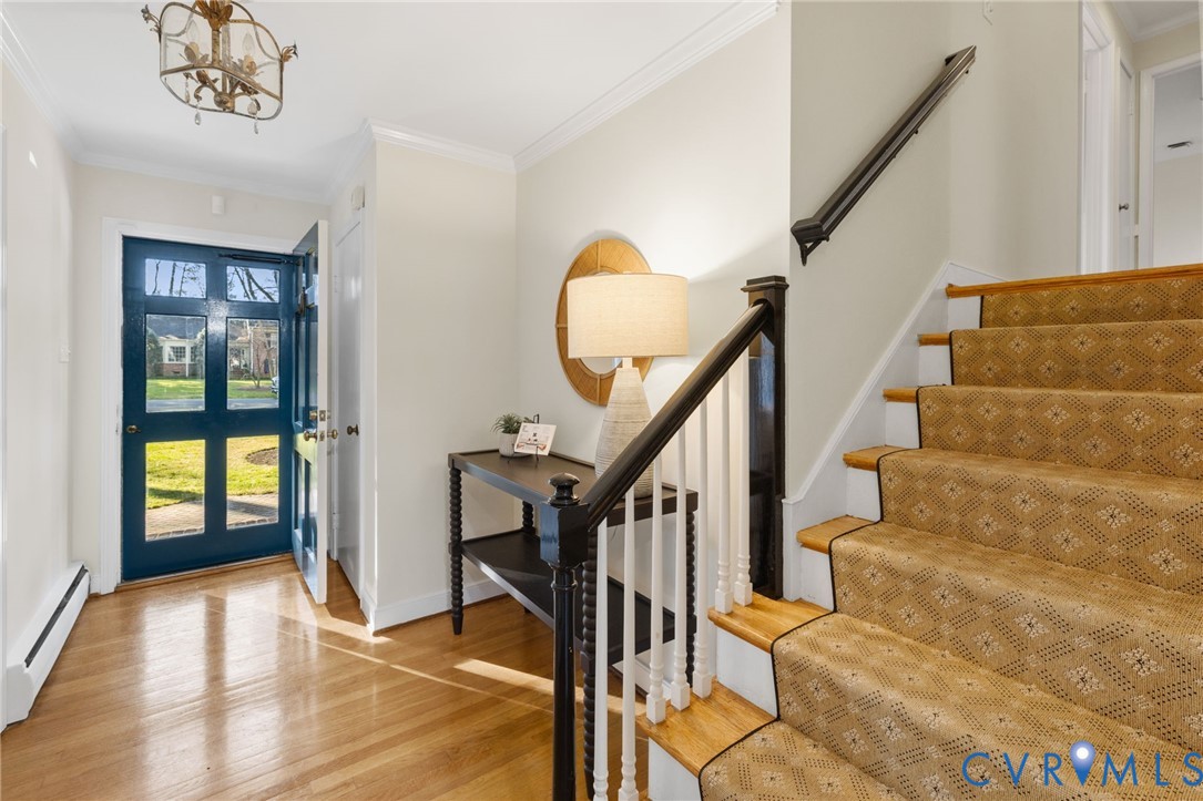 8902 Bellefonte Road Henrico, VA 23229 - Photo 22 of 43 Foyer has closet and will take us upstairs...