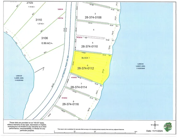 $226,500 | Tbd - Lot 6 Ottertail Point Drive Northwest, Cass Lake, MN 56633
