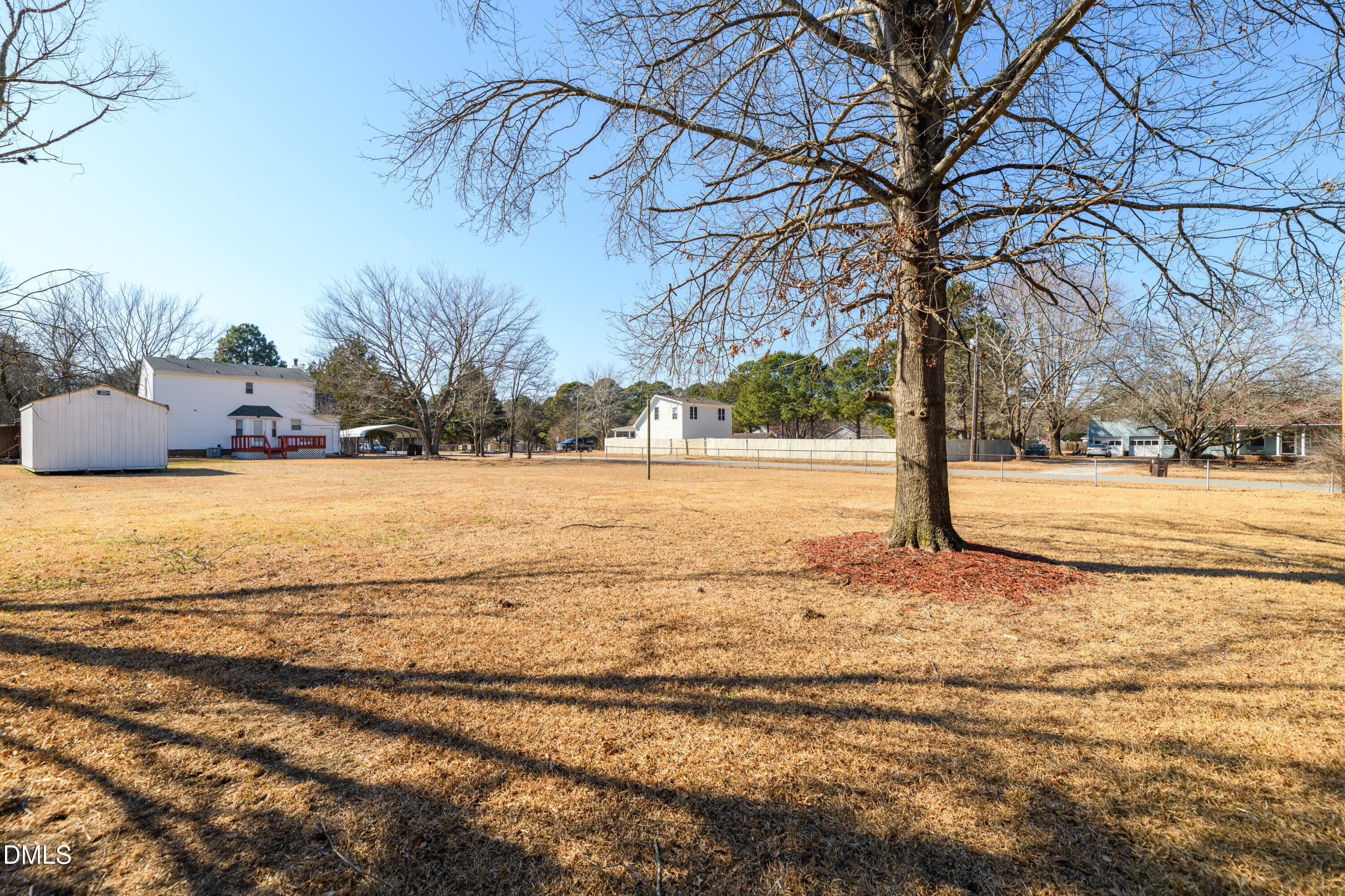 624 Wagstaff Road Fuquay-Varina, NC 27526 - Photo 23 of 39 a view of yard with tree in front of it
