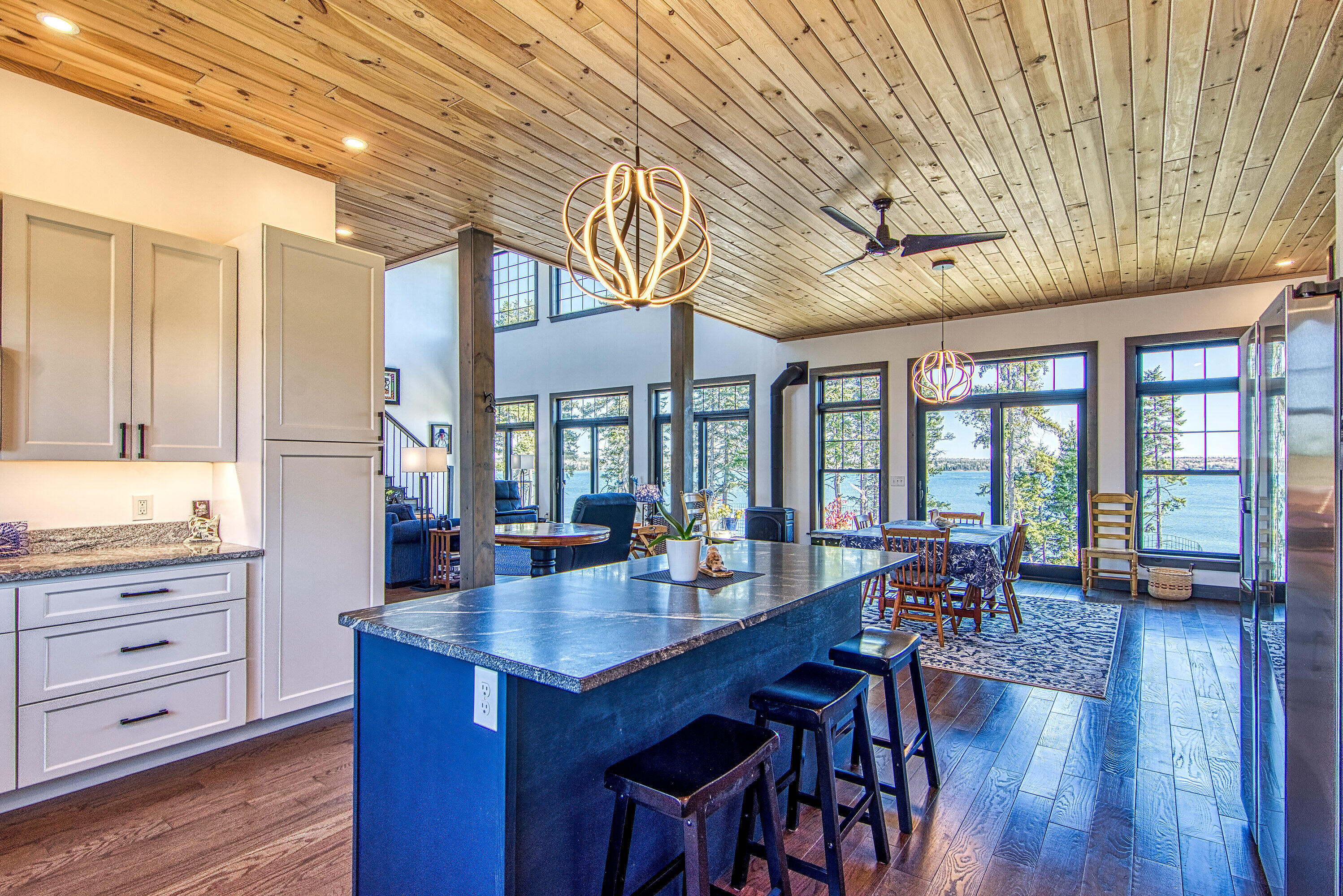 49 Peninsula Shore Road Gouldsboro, ME 04624 - Photo 21 of 58 49 Peninsula Shores Kitchen & dining