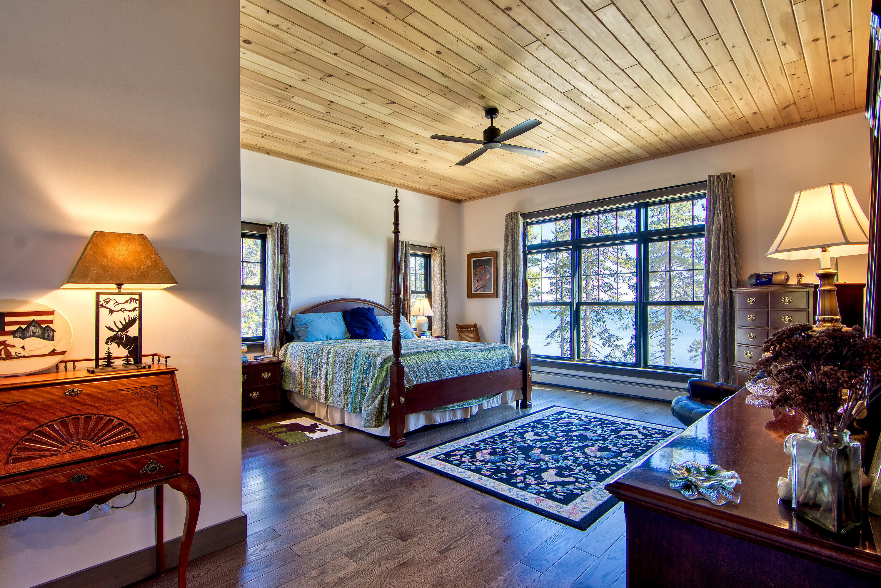 49 Peninsula Shore Road Gouldsboro, ME 04624 - Photo 28 of 58 49 Peninsula Shores main bed 1