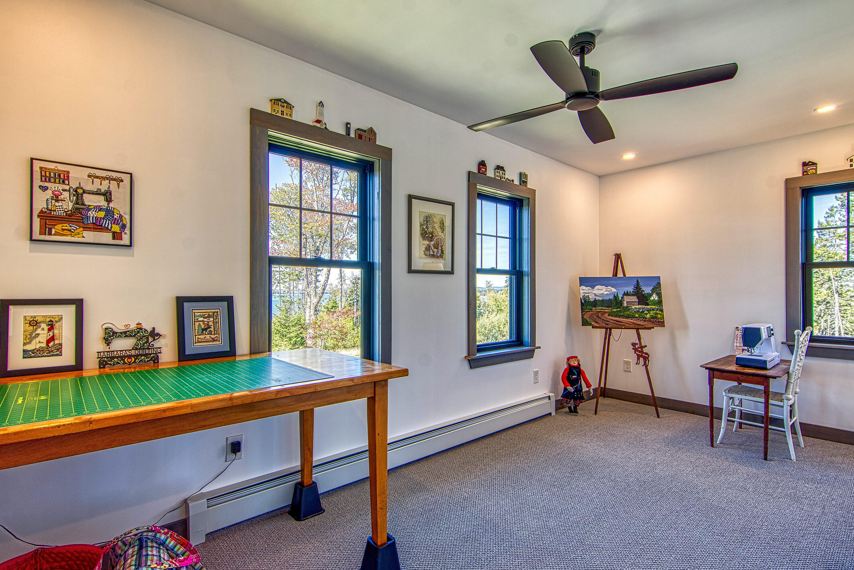 49 Peninsula Shore Road Gouldsboro, ME 04624 - Photo 39 of 58 49 Peninsula Shores Sewing Room