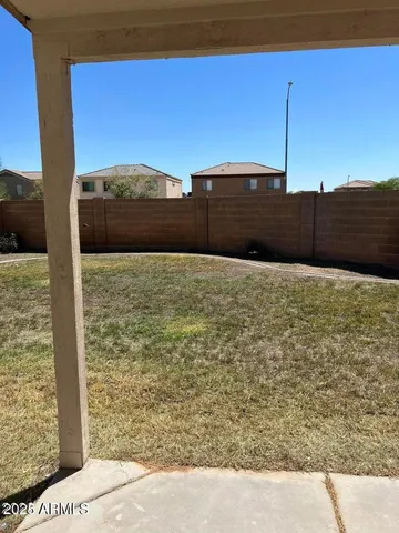 a view of parking space