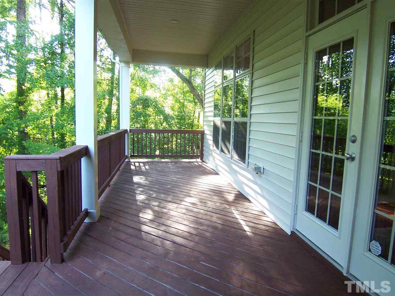 6157 Blakeman Lane Raleigh, NC 27617 - Photo 13 of 25 a view of backyard with green space