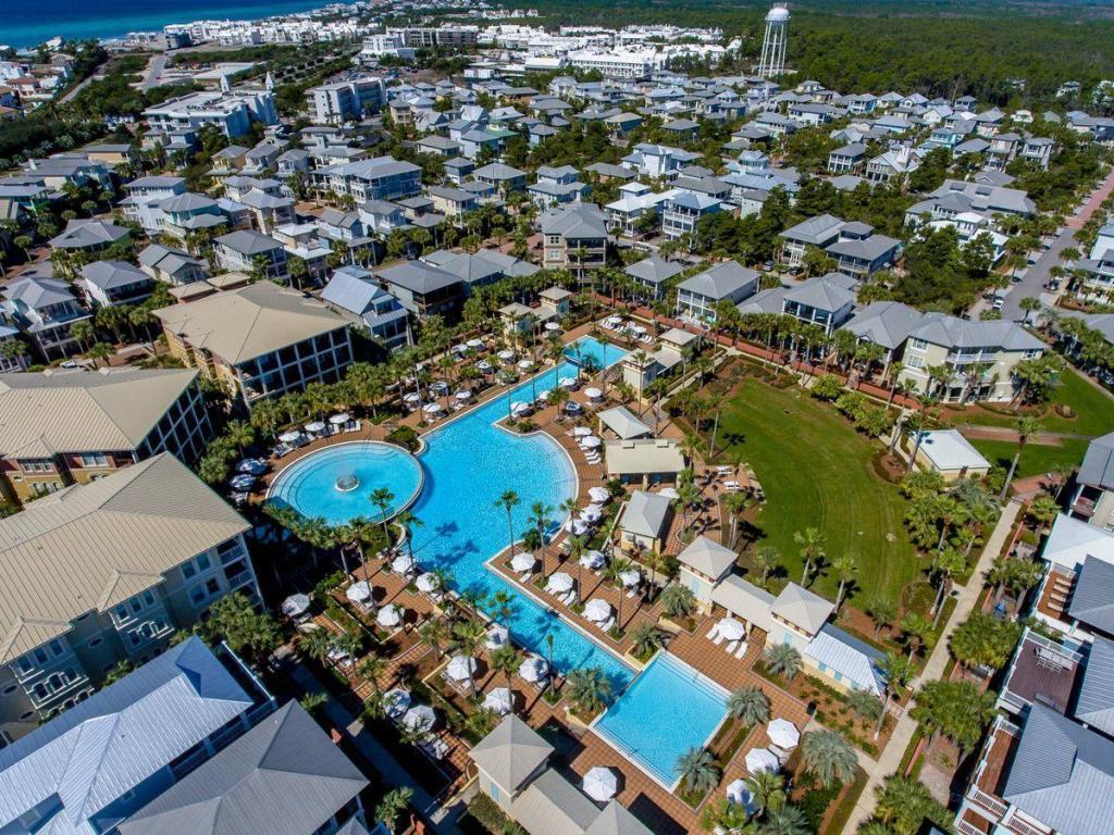 Lot 9 Seacrest Beach Inlet Beach Inlet Beach, FL 32461 - Photo 2 of 8 an aerial view of a residential houses with outdoor space and street view