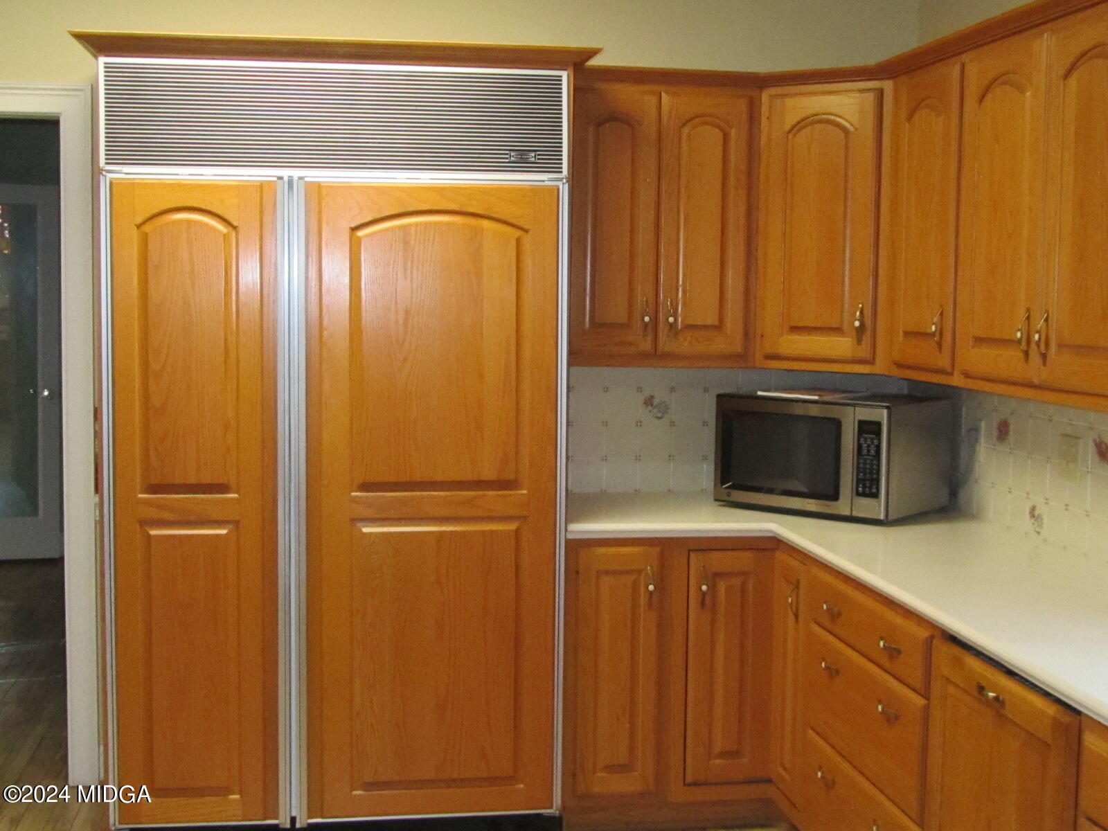 760 Bass Road Macon, GA 31210 - Photo 23 of 44 a view of a door with wooden walls