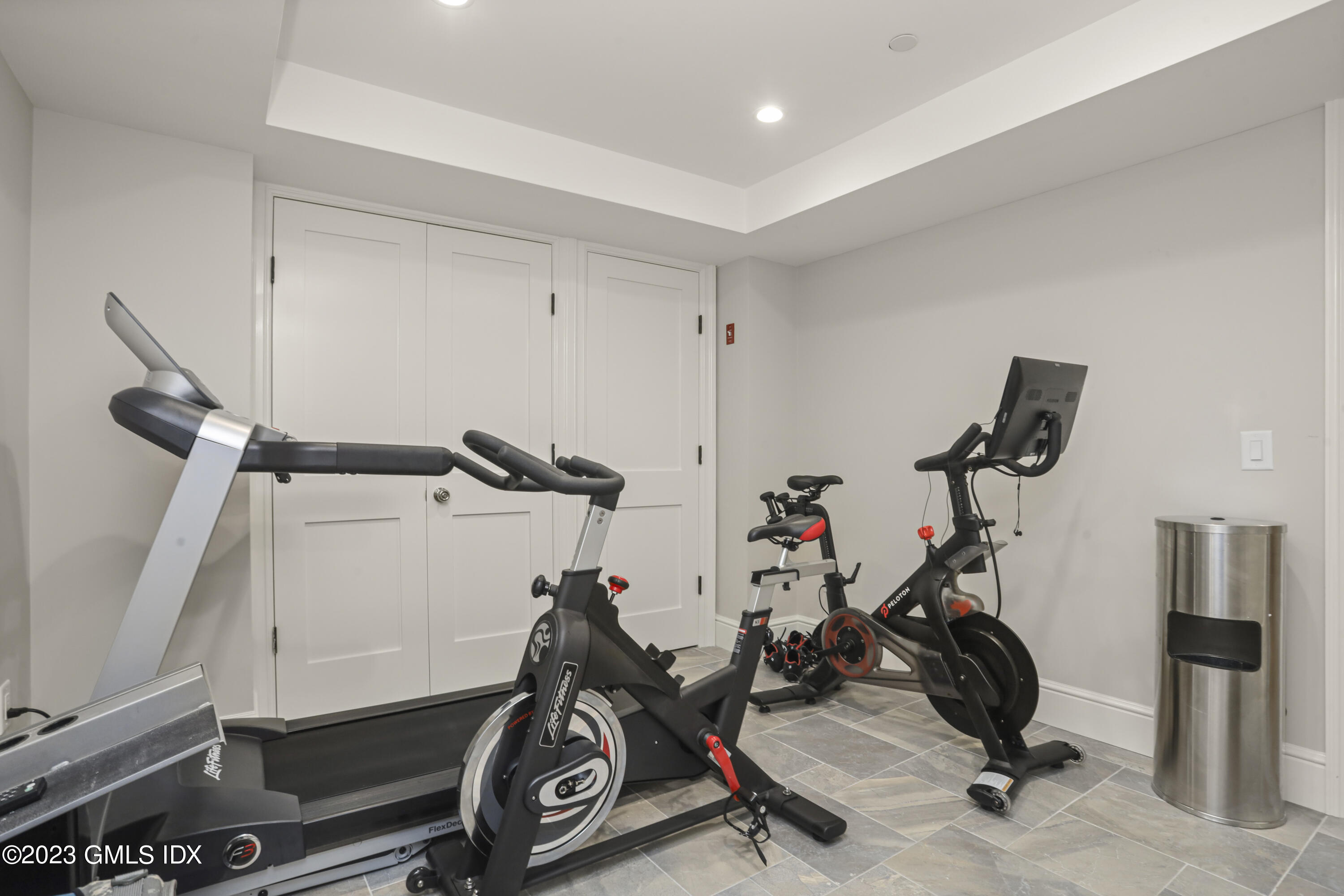 165 Shore Road, Unit A Old Greenwich, CT 06870 - Photo 18 of 28 a view of a room with gym equipment