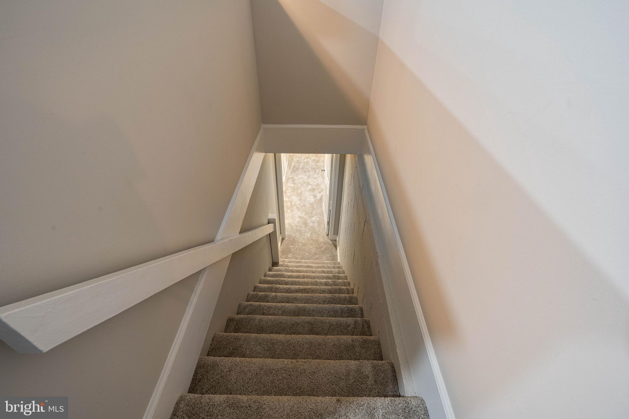 5103 Falls Rd Terrace Baltimore, MD 21210 - Photo 22 of 31 Stairway to lower level