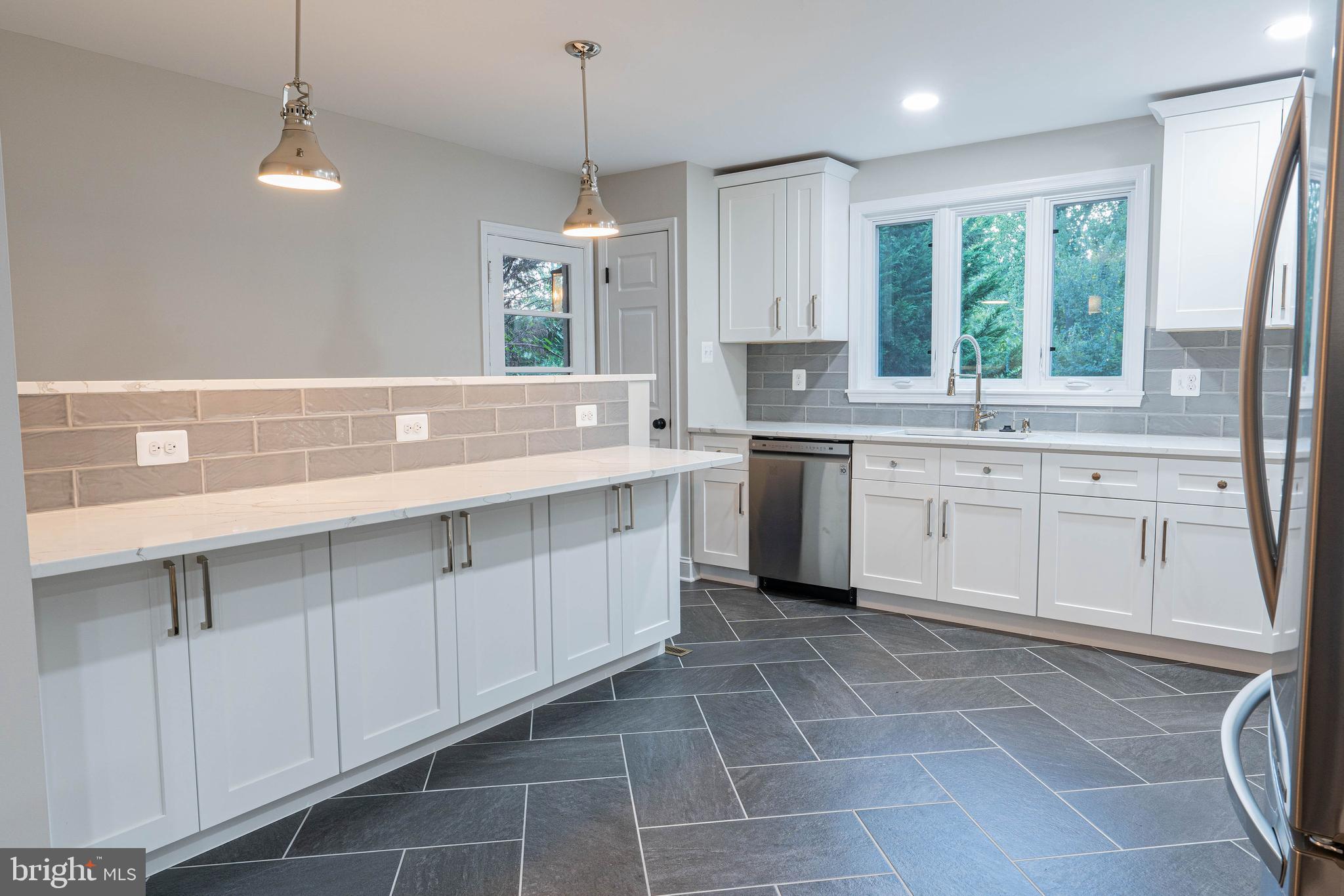 5103 Falls Rd Terrace Baltimore, MD 21210 - Photo 10 of 31 Open Kitchen from living/dining area
