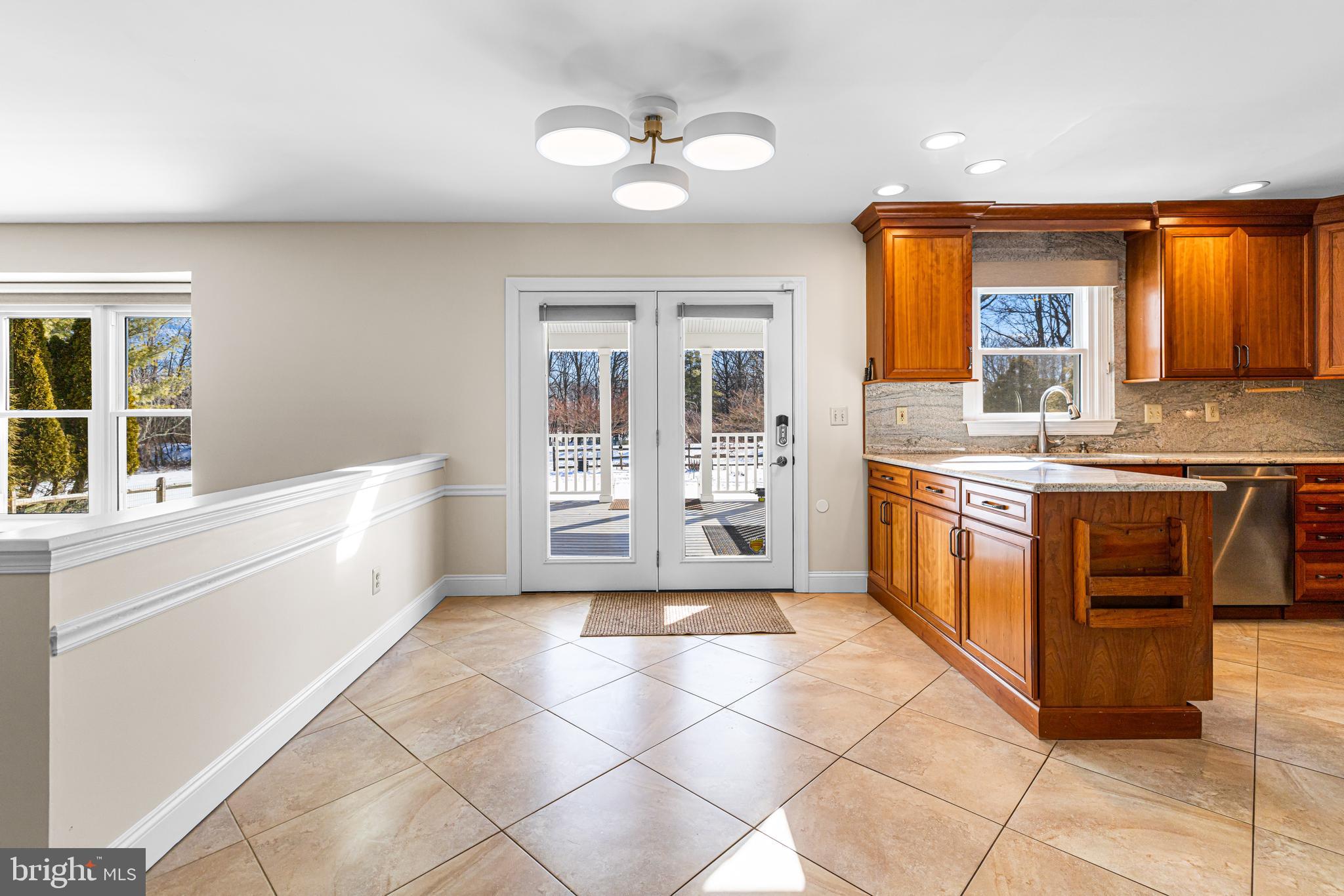 2249 Lilac Lane Jamison, PA 18929 - Photo 21 of 61 a large kitchen with a stove a sink and a refrigerator