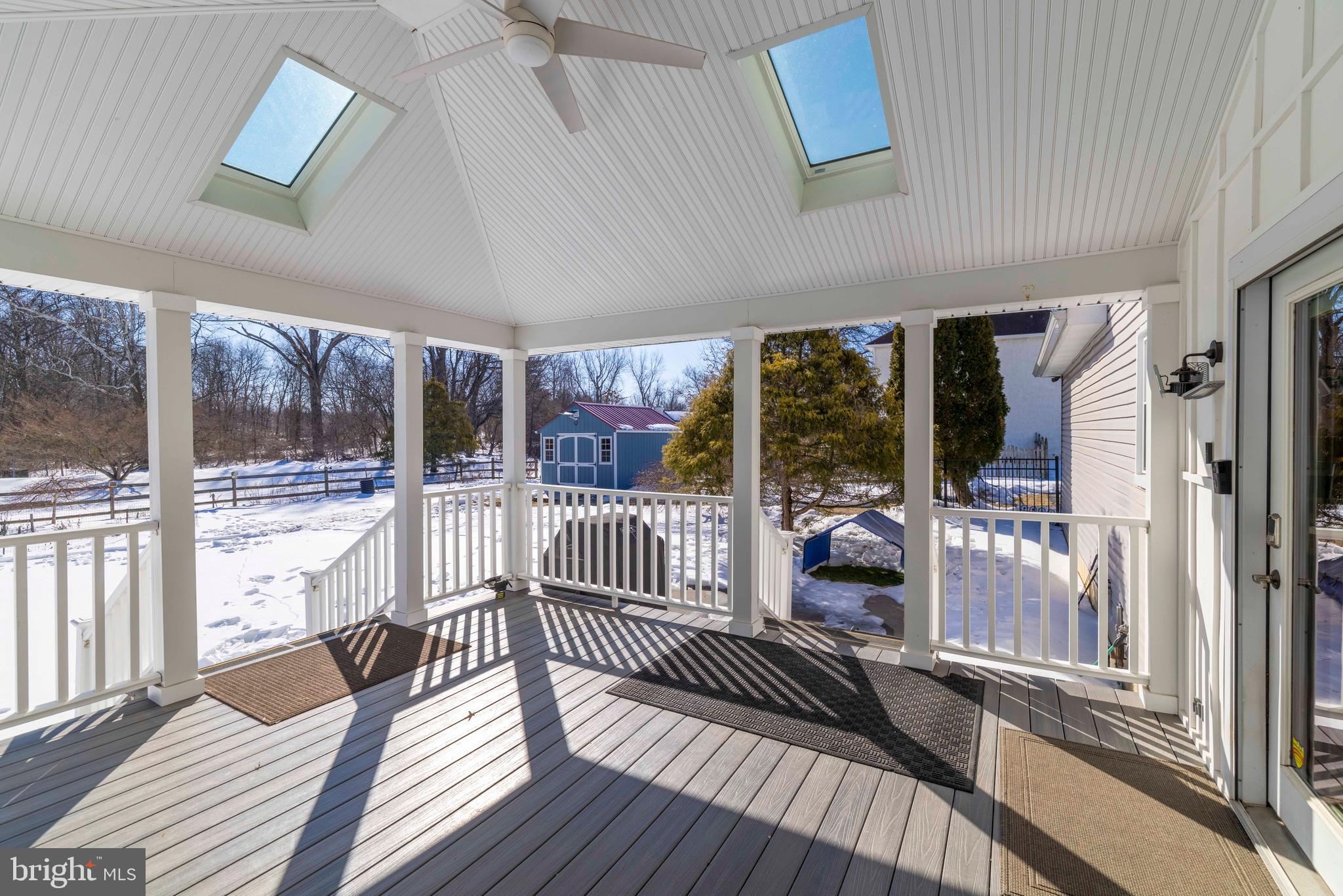 2249 Lilac Lane Jamison, PA 18929 - Photo 25 of 61 a view of a balcony with wooden floor