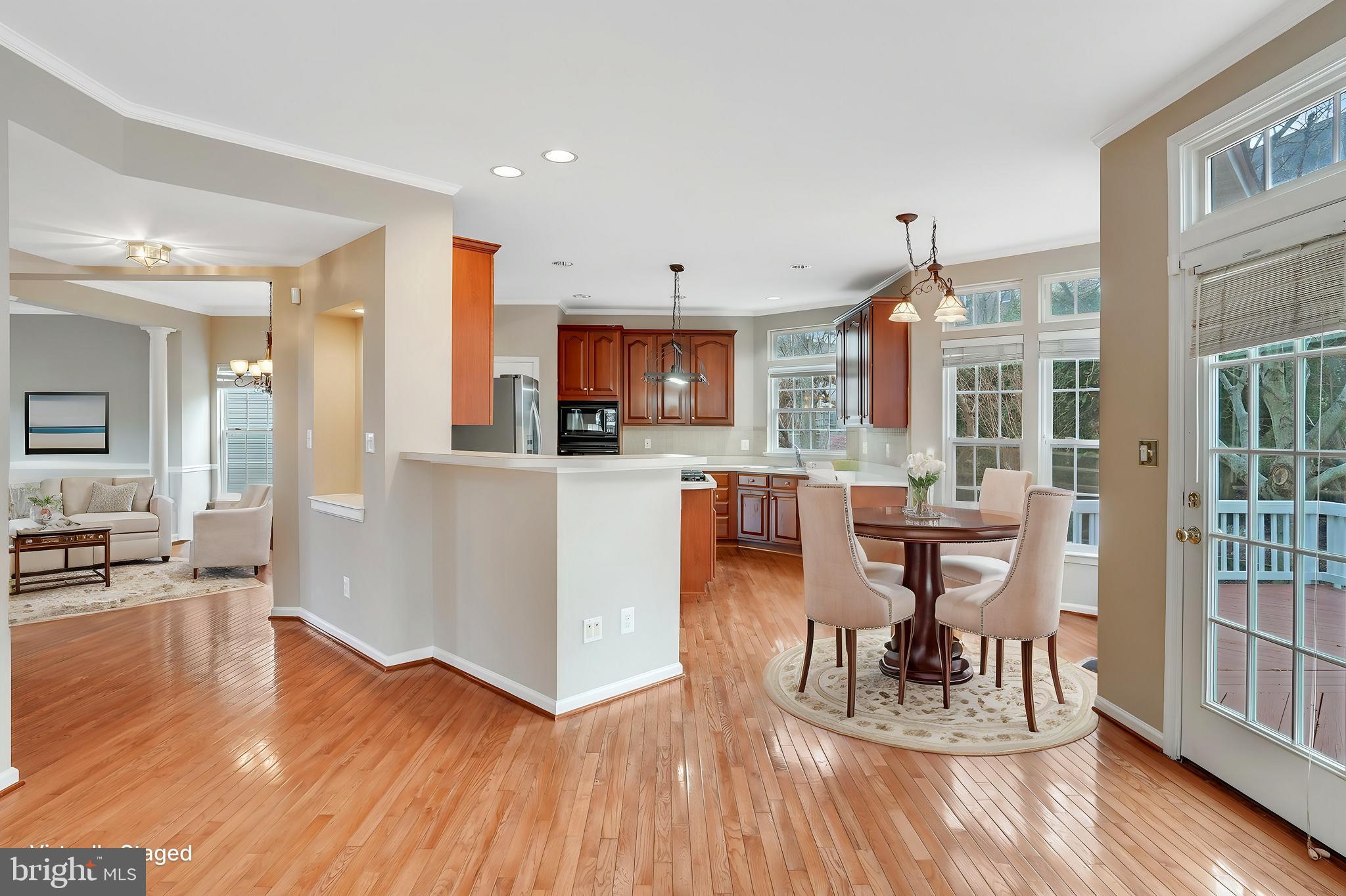 14481 Clubhouse Road Gainesville, VA 20155 - Photo 11 of 49 Virtually Staged Breakfast Area