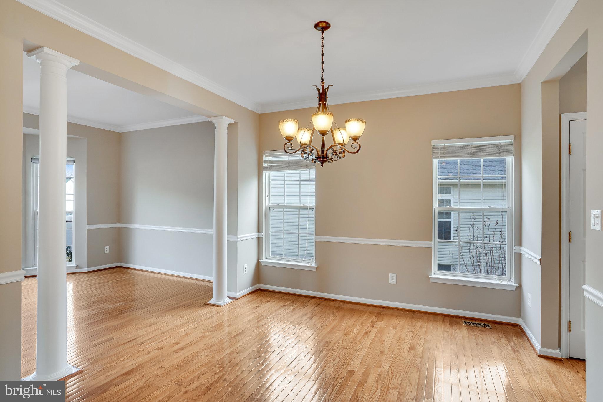 14481 Clubhouse Road Gainesville, VA 20155 - Photo 19 of 49 Dining Room w/Pillared Accents