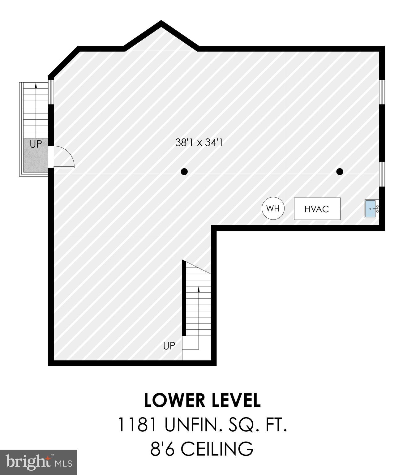 14481 Clubhouse Road Gainesville, VA 20155 - Photo 38 of 49 Lower Level Floor Plan
