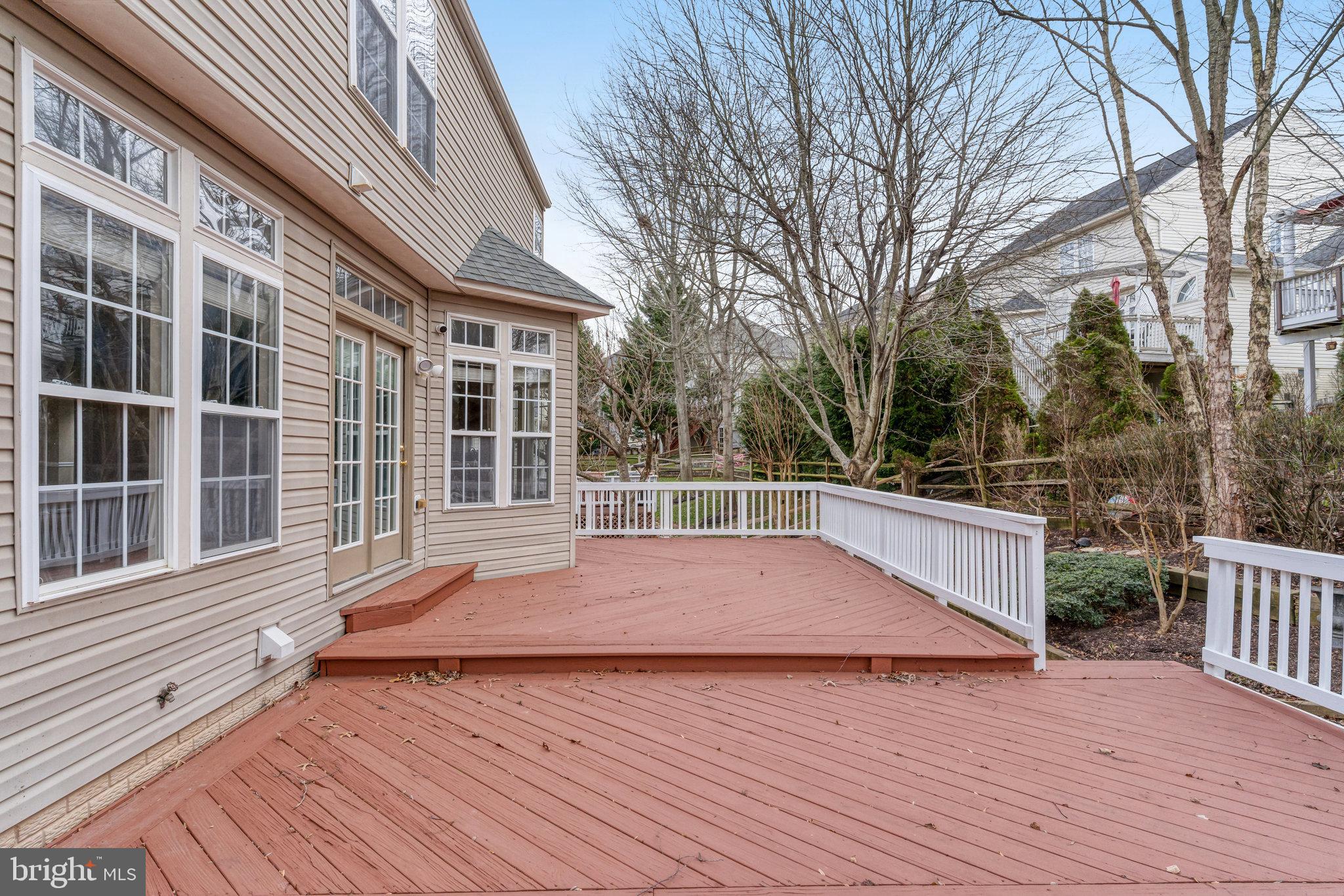 14481 Clubhouse Road Gainesville, VA 20155 - Photo 39 of 49 Deck in Back Yard