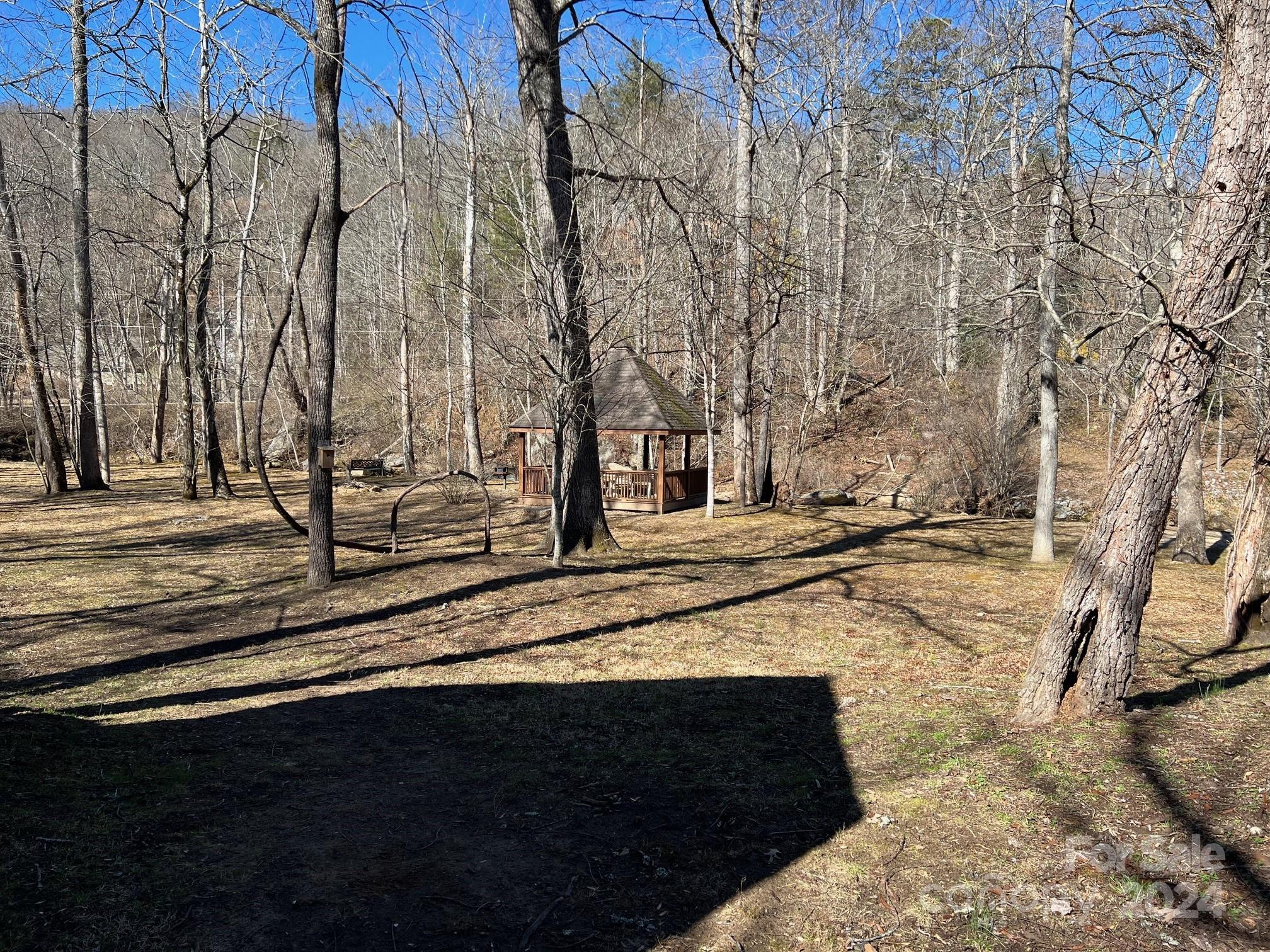 0 Blue Rock Road, Unit 18 Hendersonville, NC 28792 - Photo 6 of 15 a view of a yard with large trees