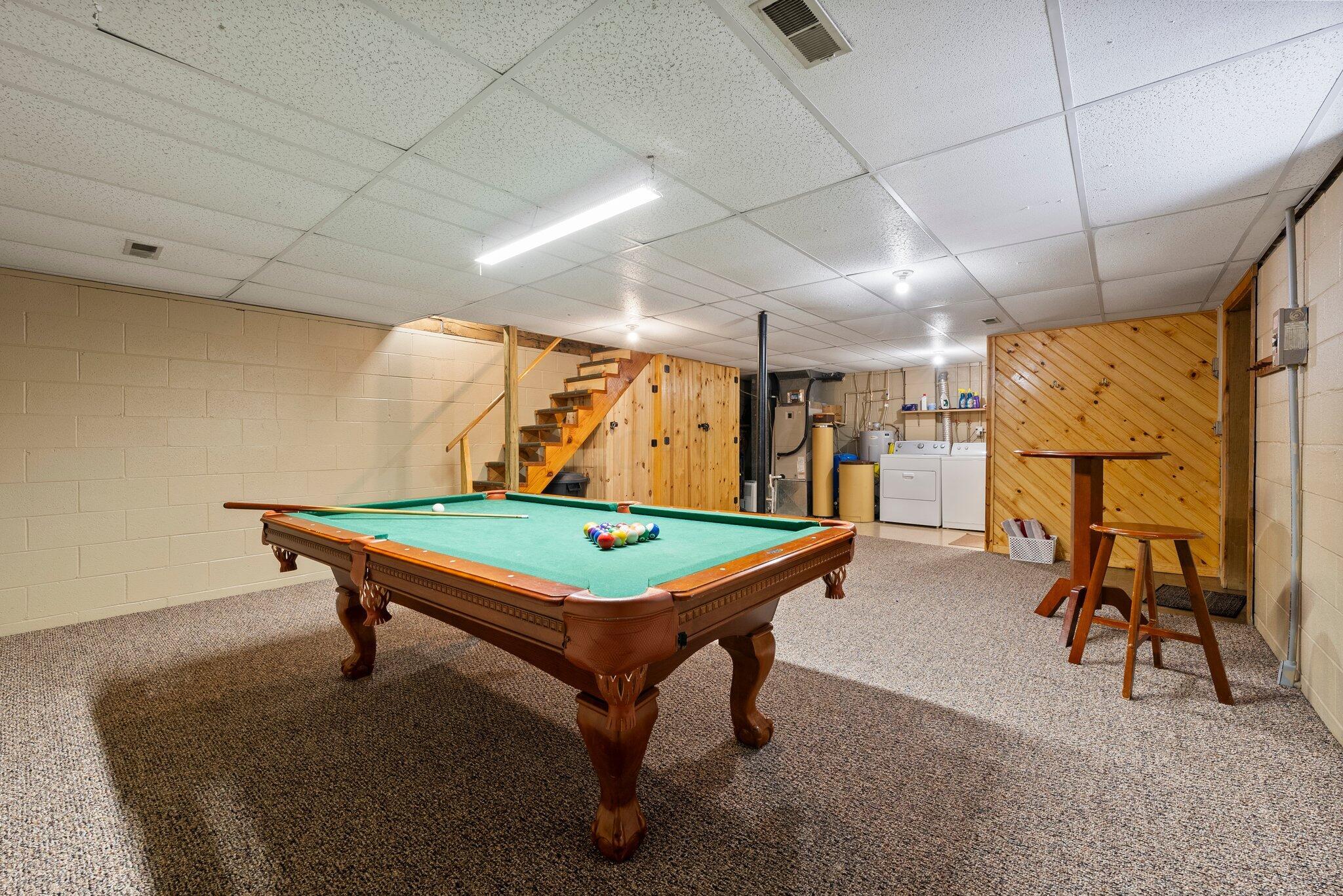 14635 Little Cola Road Rockbridge, OH 43149 - Photo 18 of 81 Cabin 1 - Game Room - Lower Level