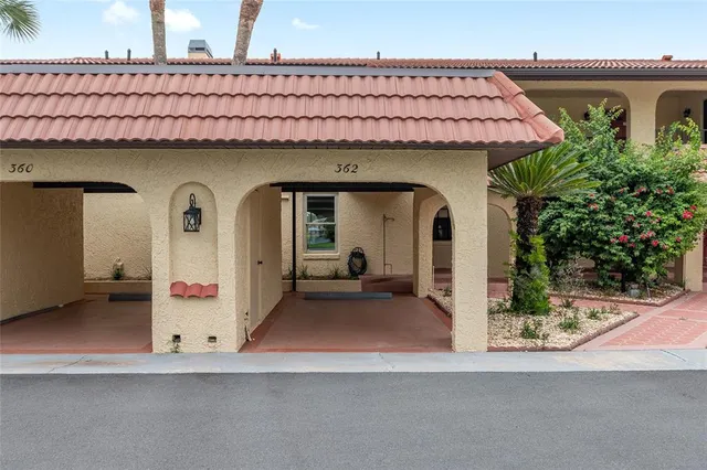 a front view of a house with entryway