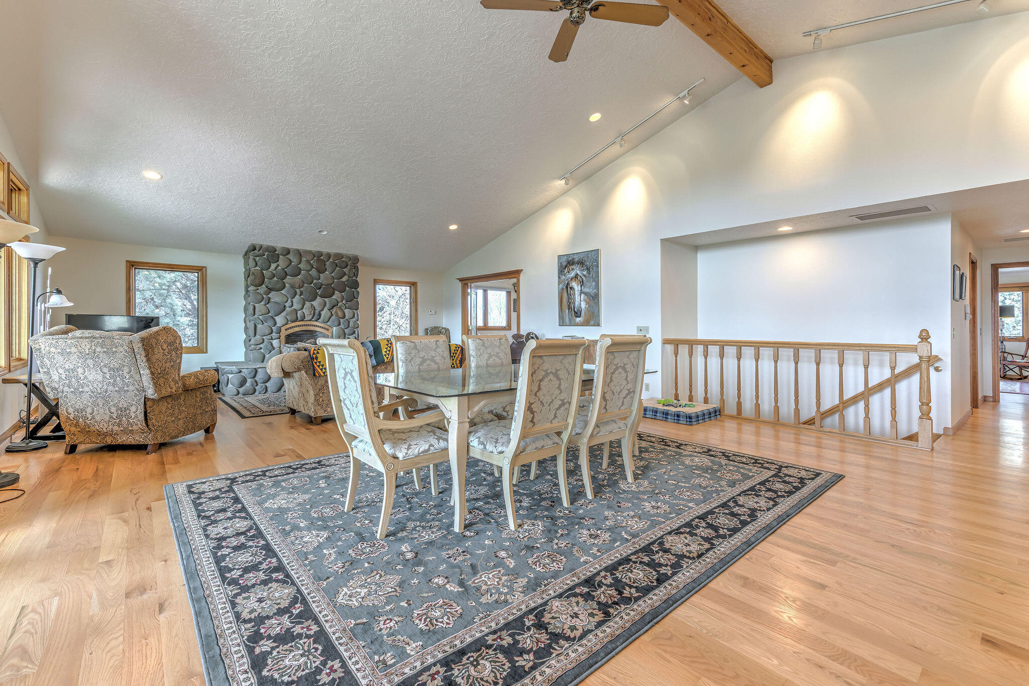 60975 Billadeau Road Bend, OR 97702 - Photo 24 of 65 a dining room with furniture
