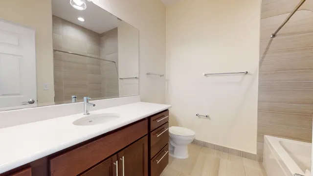 a view of city from balcony