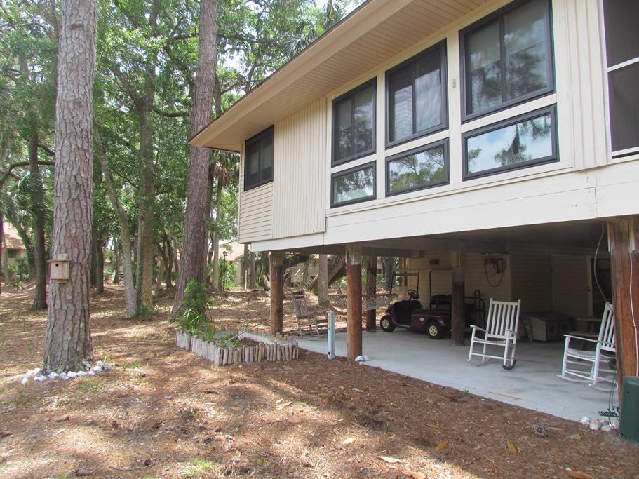 844 Club Cottage Road Edisto Beach, SC 29438 - Photo 25 of 49 rear view 2