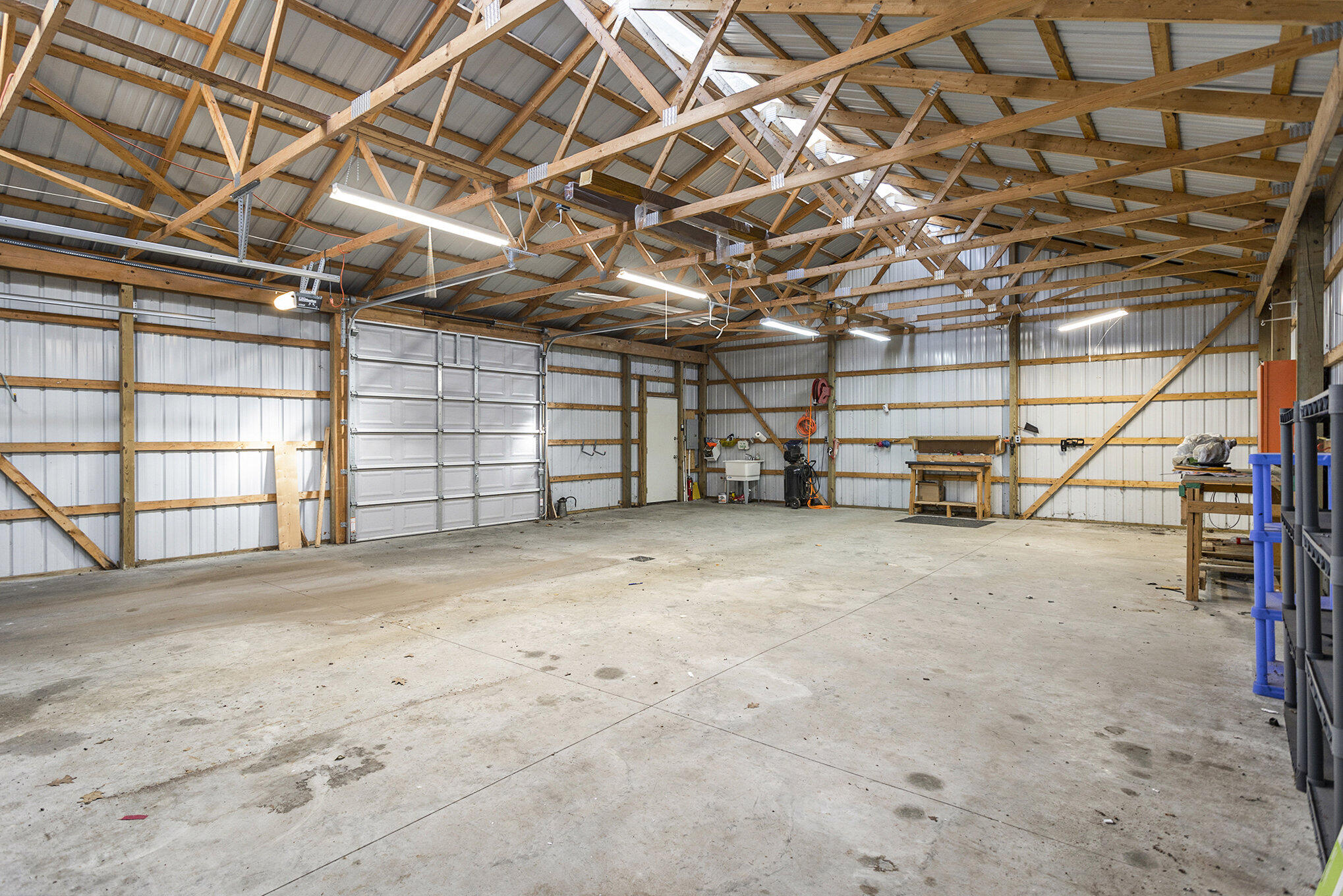 11620 R-Drive South Burlington, MI 49029 - Photo 23 of 32 pole barn - inside