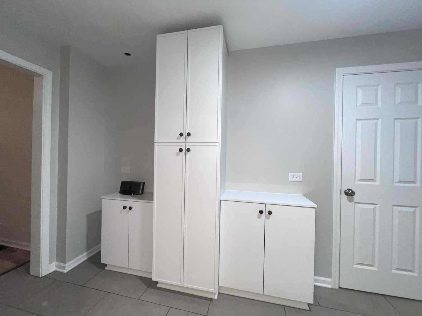 8919 South Muskegon Avenue, Unit 1F Chicago, IL 60617 - Photo 28 of 33 an entryway door with white cabinets