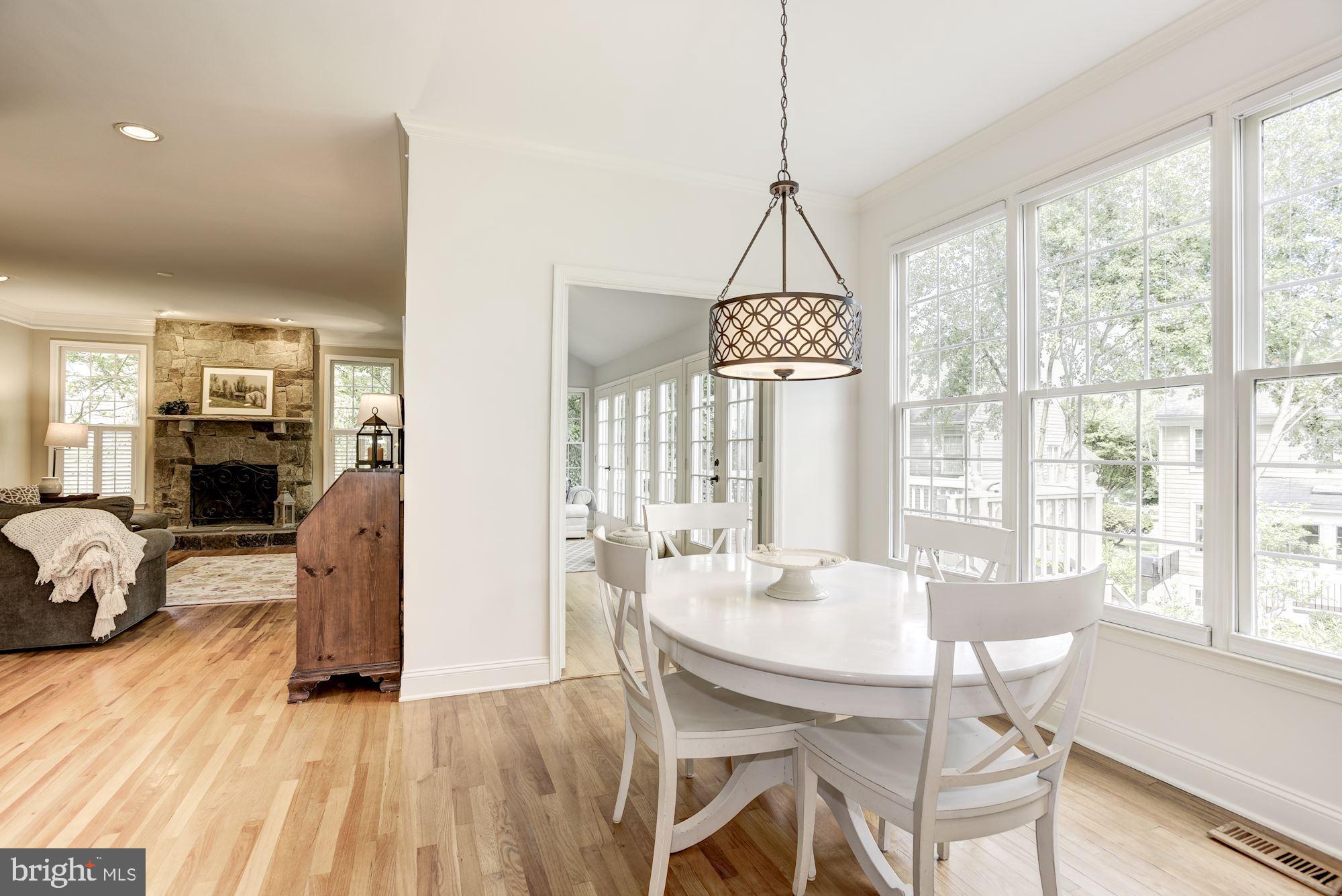 11410 Night Star Way Reston, VA 20194 - Photo 11 of 49 Breakfast room with loads of windows