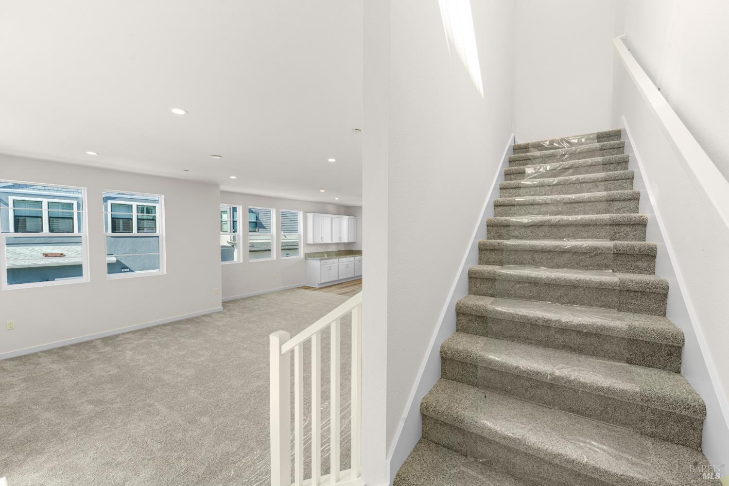 1448 Waterside Lane Rohnert Park, CA 94928 - Photo 16 of 35 a view of an entryway with wooden floor and windows