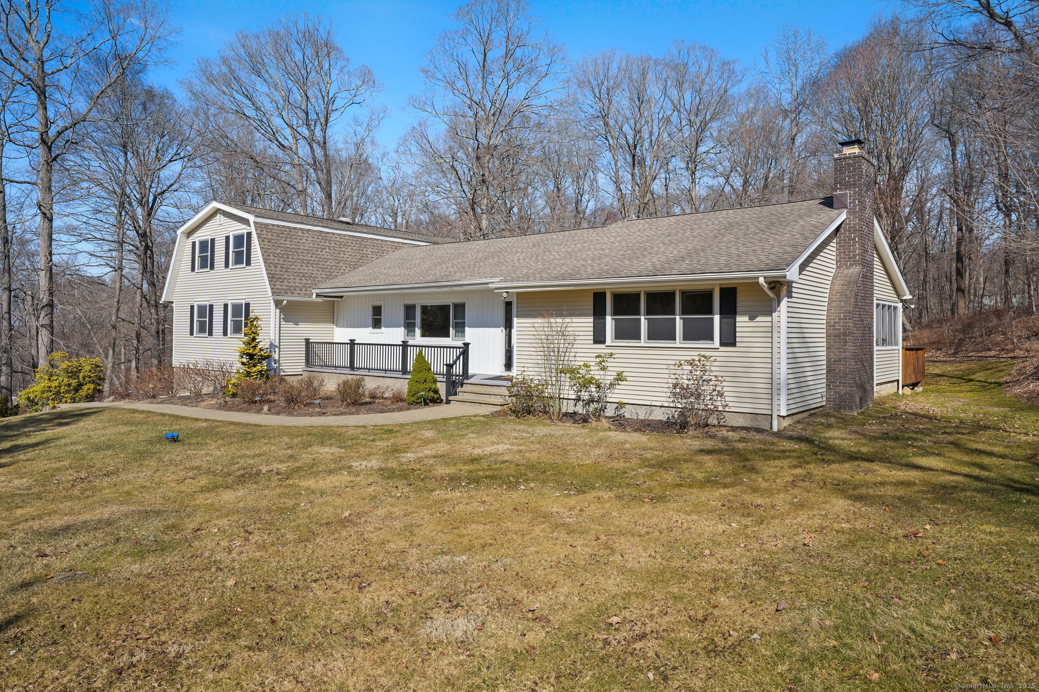 66 Bagburn Hill Road Monroe, CT 06468 - Photo 1 of 1 a front view of a house with a yard