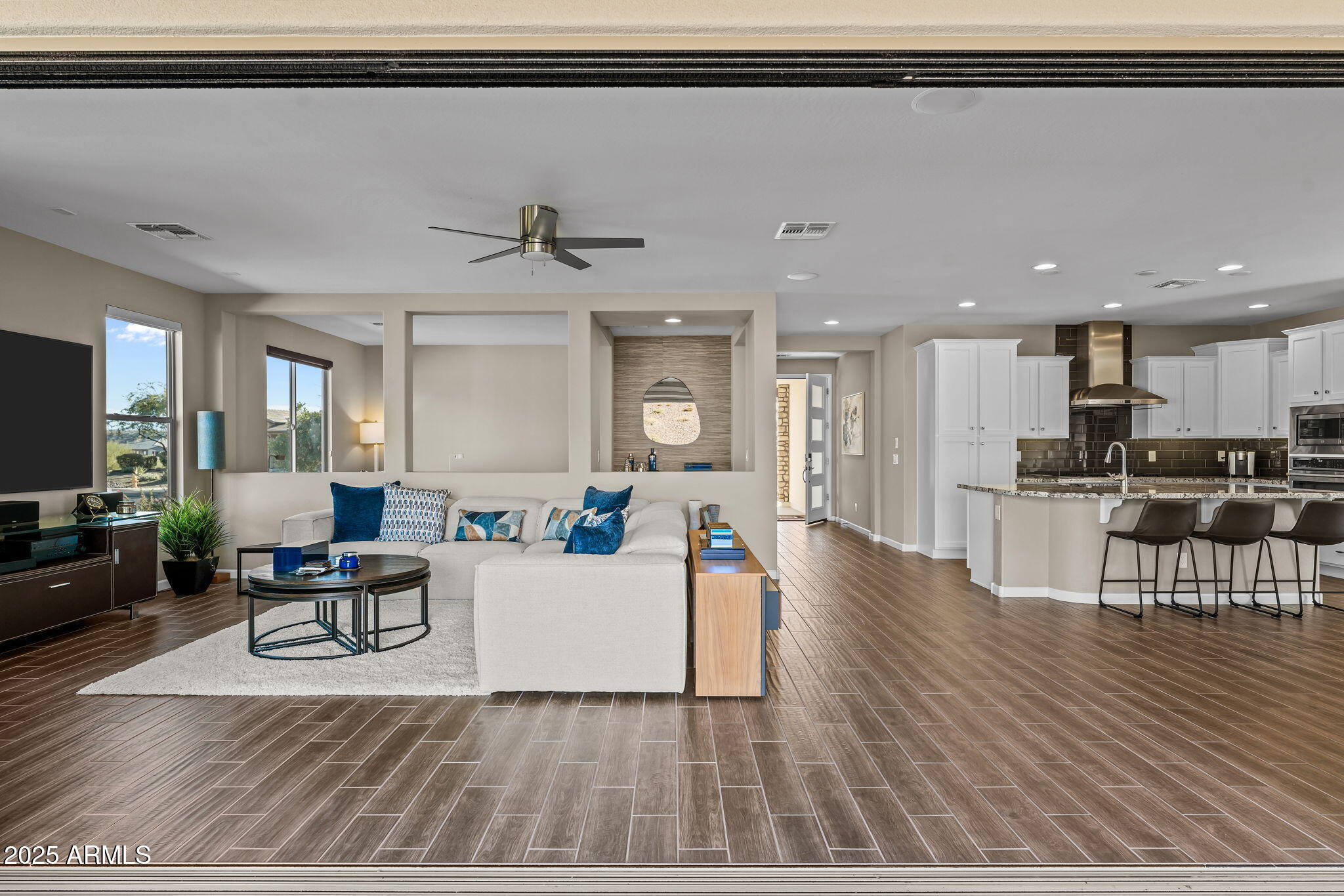 3900 Ridge Runner Way Wickenburg, AZ 85390 - Photo 27 of 35 20 ft rolling wall of glass