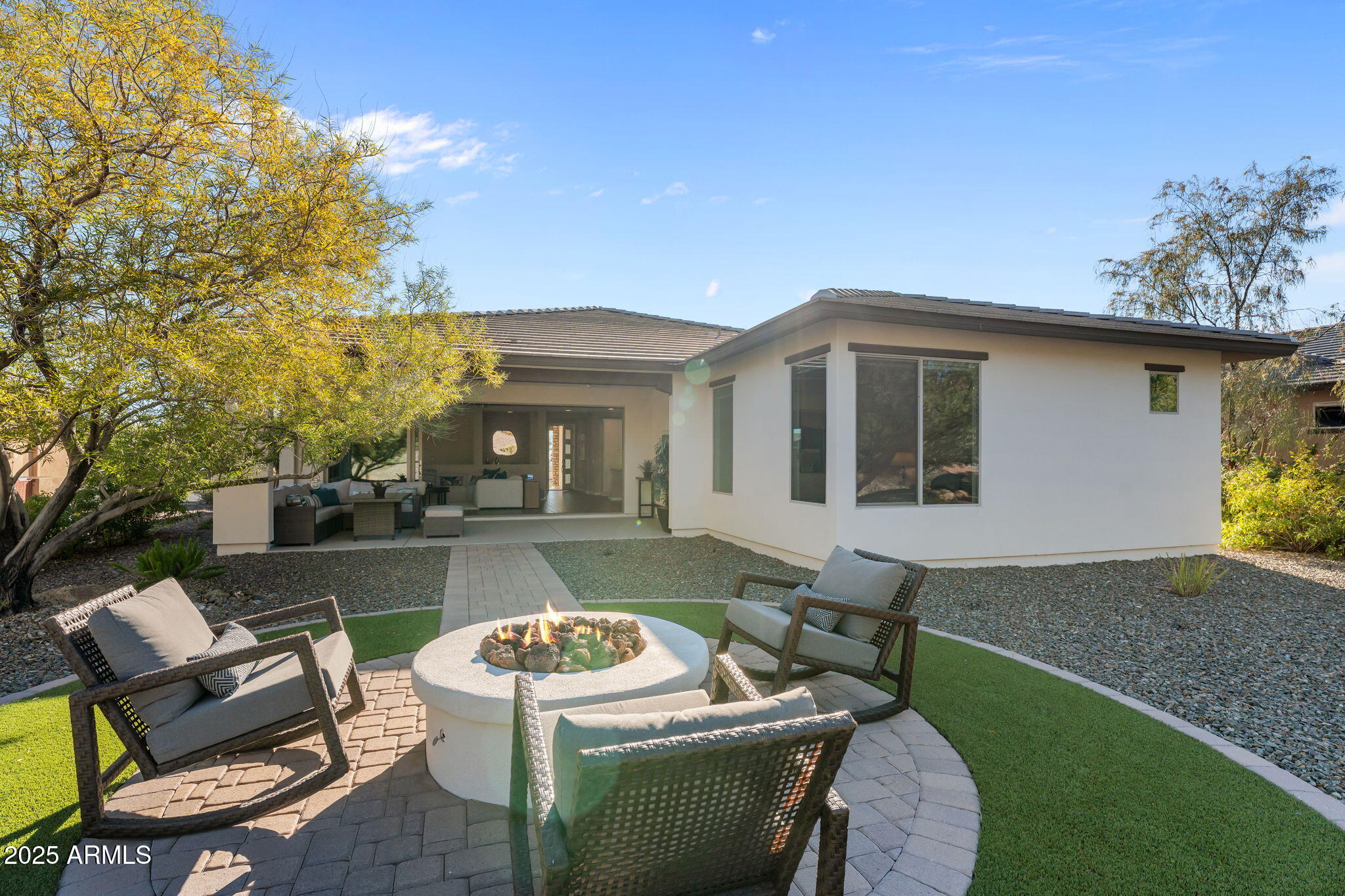 3900 Ridge Runner Way Wickenburg, AZ 85390 - Photo 29 of 35 Built in fire pit