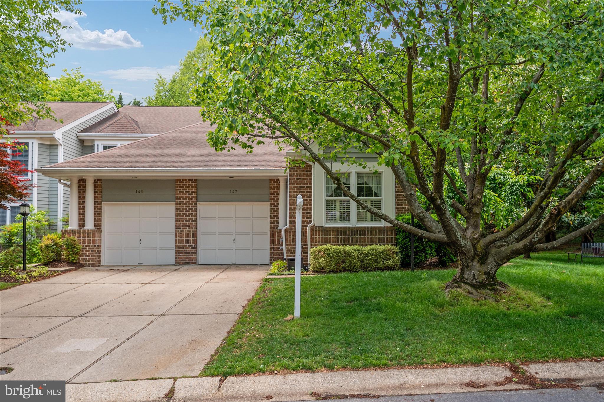 147 Spring Pl Way Annapolis, MD 21401 - Photo 44 of 45 1 car garage + 2 cars can fit in driveway!