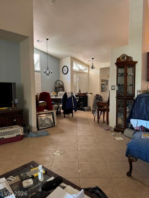 589 Beacon Ridge Way Mesquite, NV 89027 - Photo 2 of 18 The soaring ceilings create an open, airy ambiance in this grand living space.
