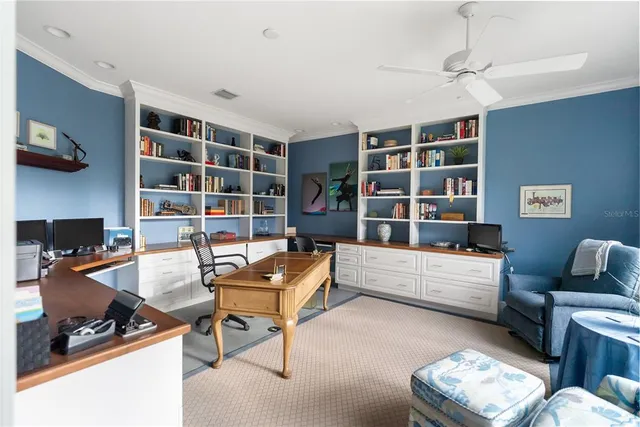 a view of a house with a yard and garden