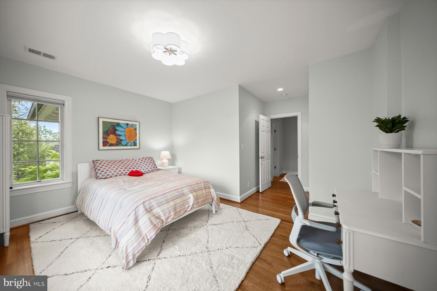 5532 14th Road North Arlington, VA 22205 - Photo 38 of 65 a bedroom with a bed and a window