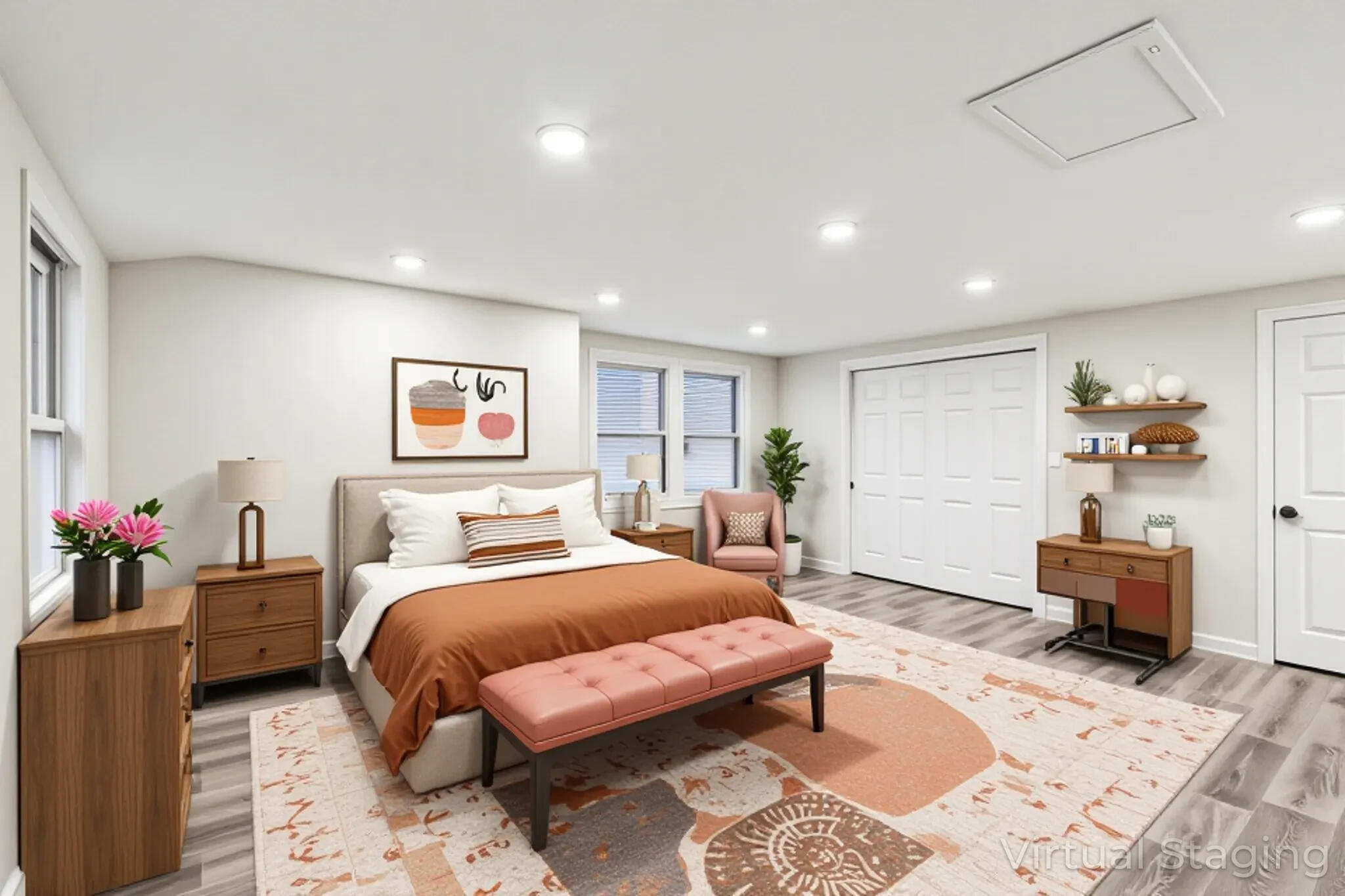 3347 South 47th Street Greenfield, WI 53219 - Photo 14 of 30 Virtually Staged Primary Bedroom