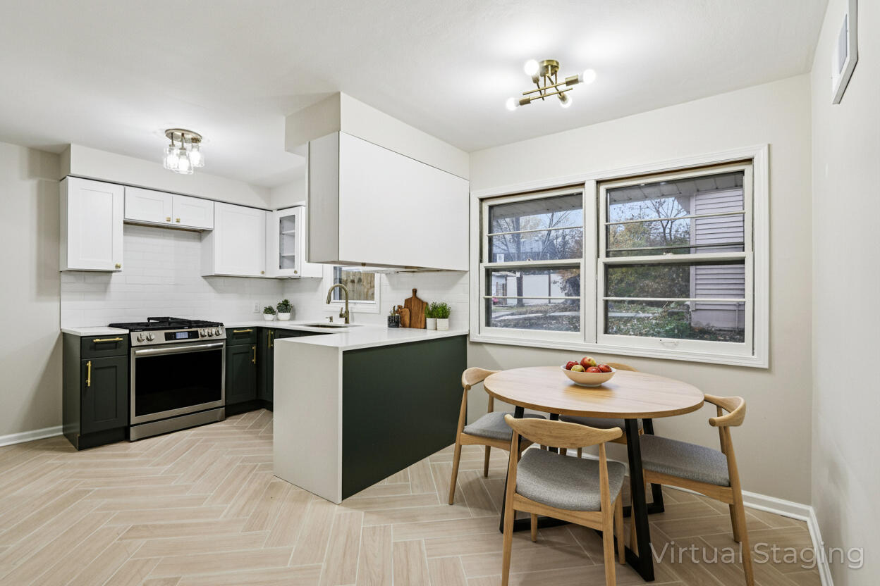 3347 South 47th Street Greenfield, WI 53219 - Photo 6 of 30 Virtually Staged Kitchen