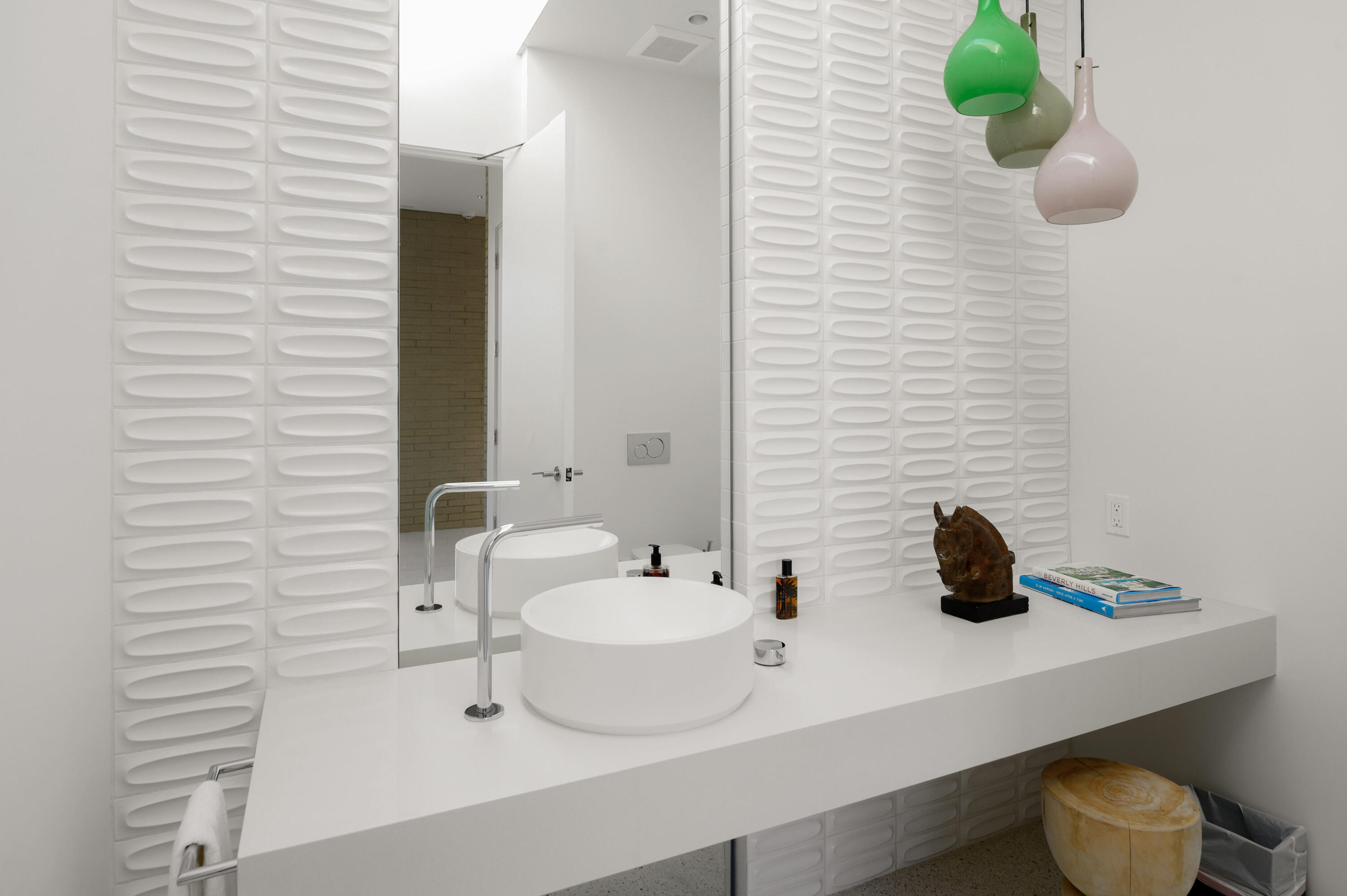 70155 Carson Road Rancho Mirage, CA 92270 - Photo 41 of 56 a bathroom with a sink and a mirror