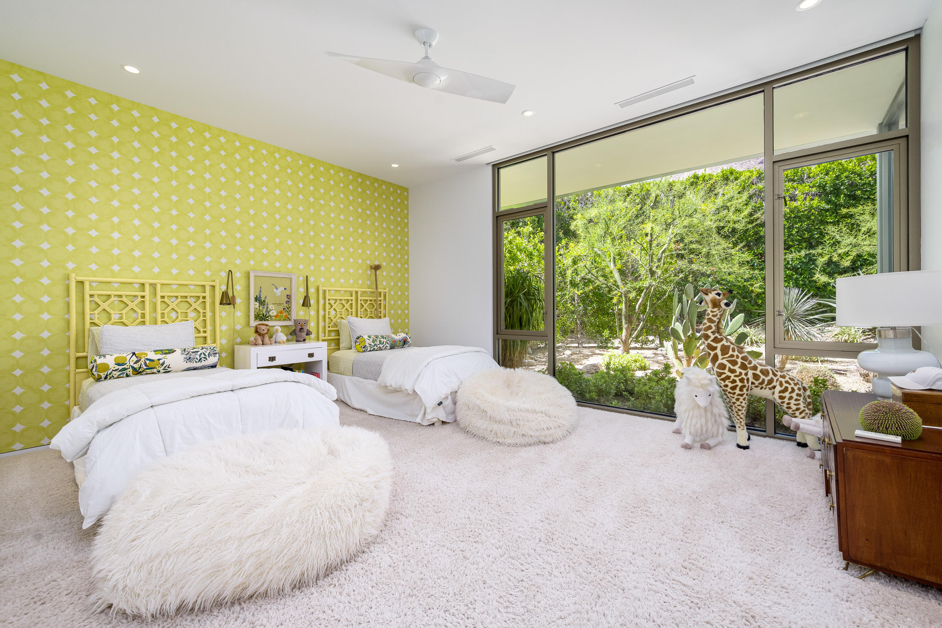 70155 Carson Road Rancho Mirage, CA 92270 - Photo 44 of 56 a bed room with a bed and a large window