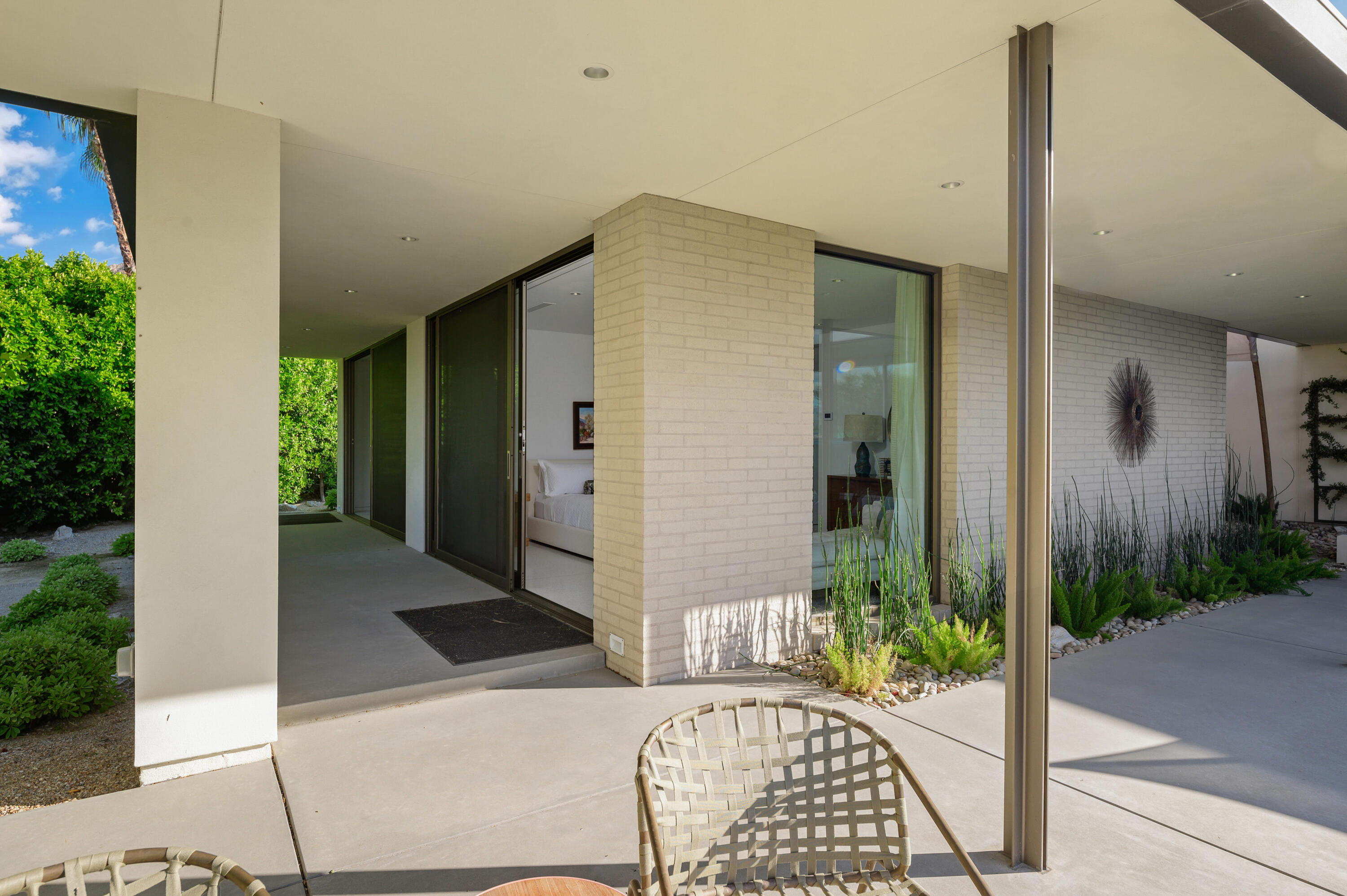 70155 Carson Road Rancho Mirage, CA 92270 - Photo 47 of 56 a view of a entryway door front of house