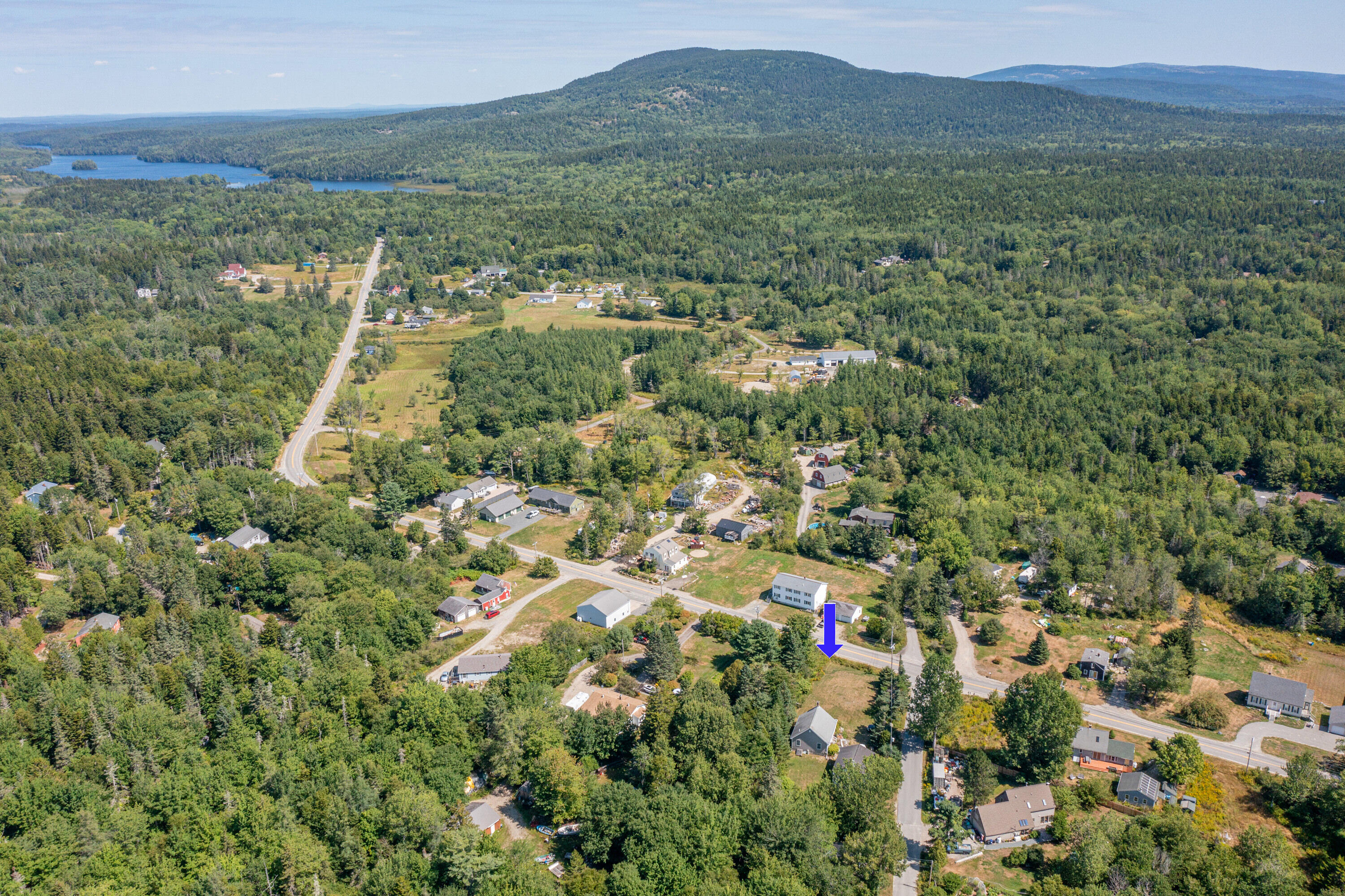 5 Dodge Point Road Tremont, ME 04612 - Photo 29 of 30 Aerial of property and locational back t