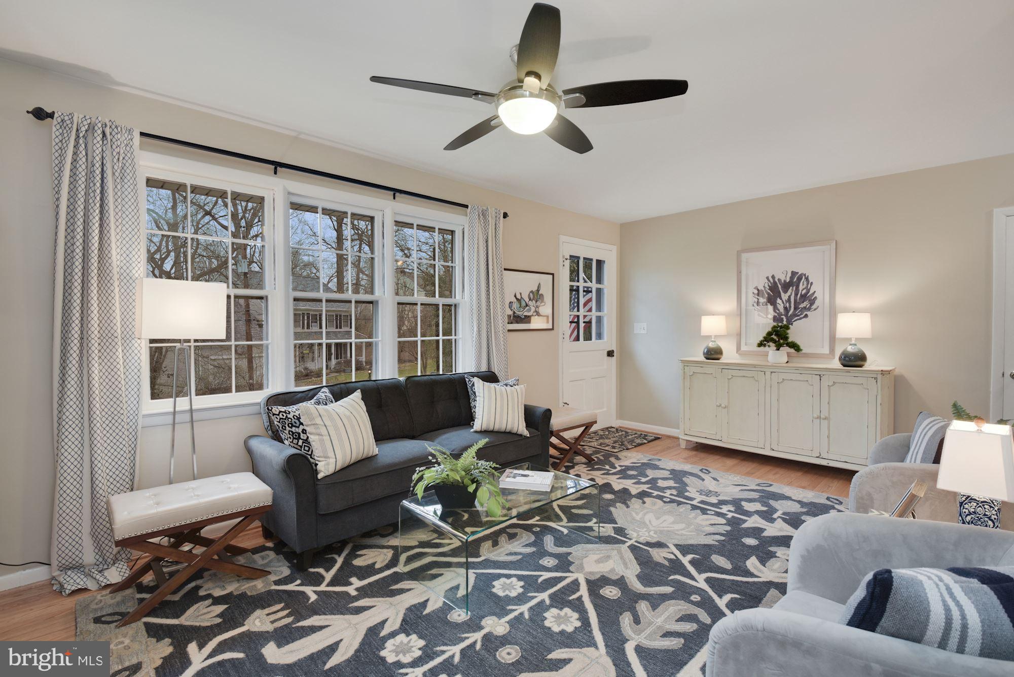 2916 Wilton Avenue Silver Spring, MD 20910 - Photo 3 of 45 ENTER INTO SPACIOUS LIVING ROOM WITH HARDWOOD