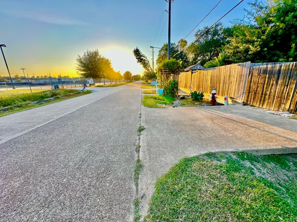 a view of a street