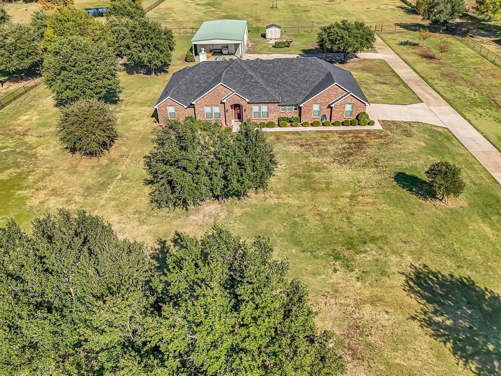 14095 Pecan Lane Forney, TX 75126 - Photo 39 of 40 a view of a house with a yard and lake view