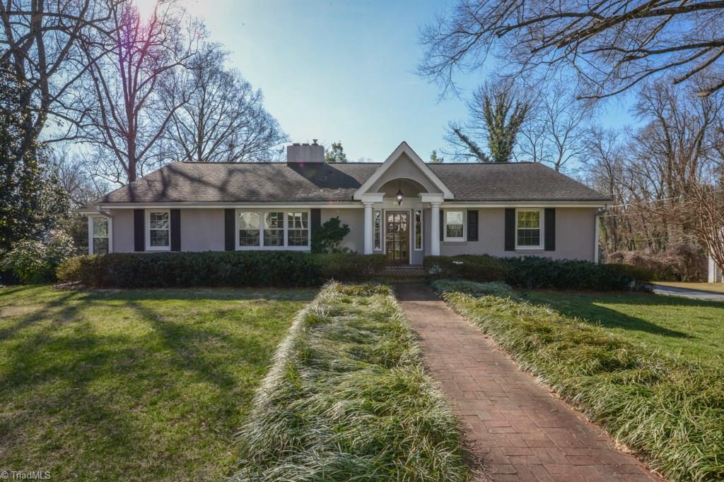 One level living on this wonderful corner lot in Emerywood