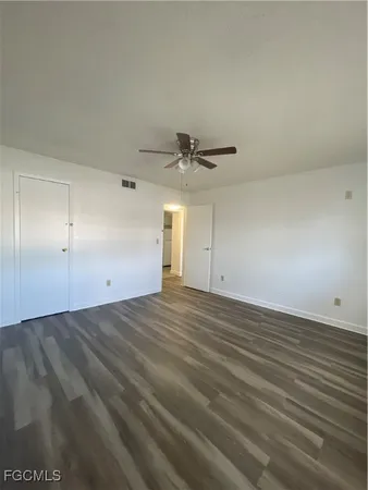 wooden floor in an empty room