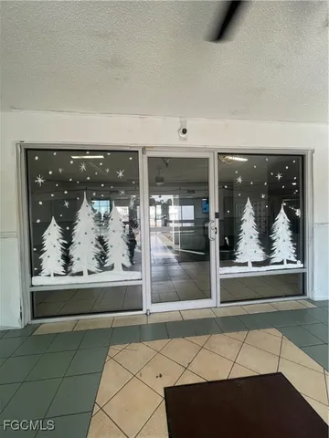 a view of a entryway